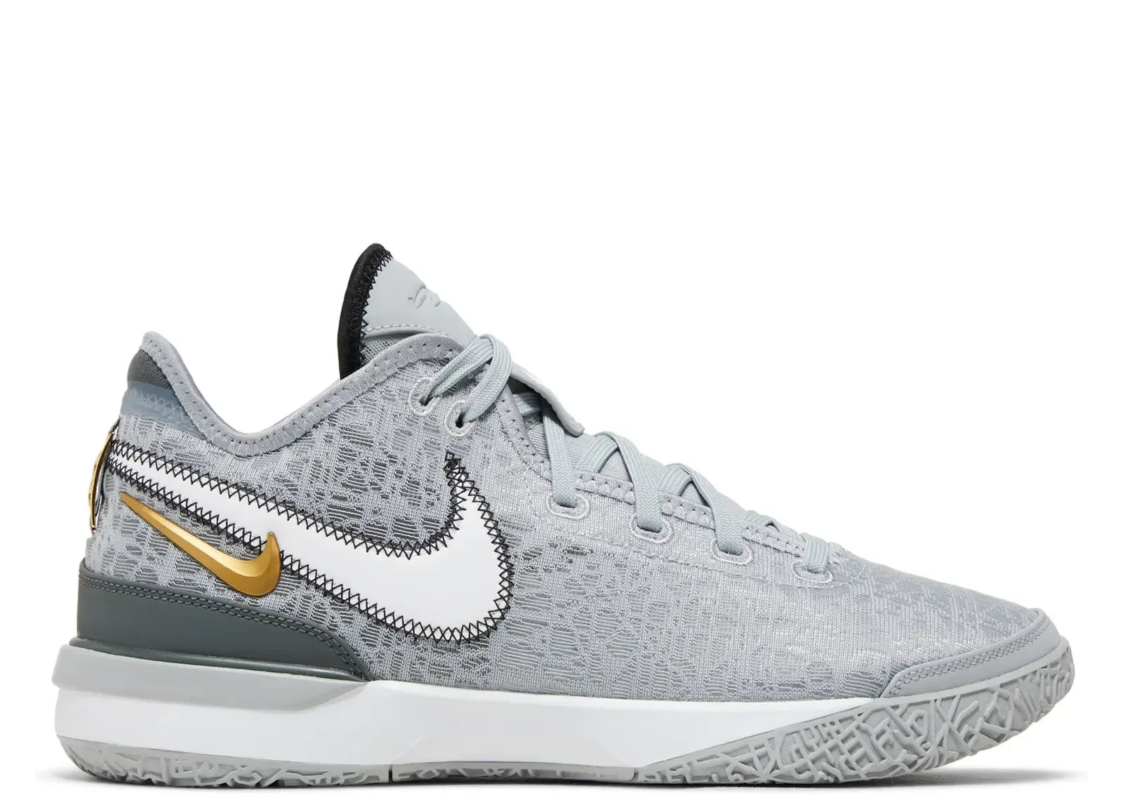 Nike Zoom LeBron NXXT Gen Wolf Grey Metallic Gold - My Suti