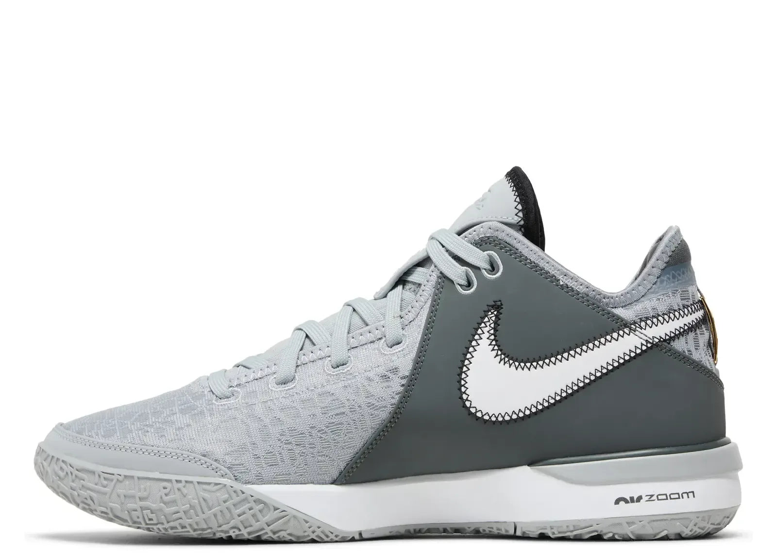 Nike Zoom LeBron NXXT Gen Wolf Grey Metallic Gold - My Suti
