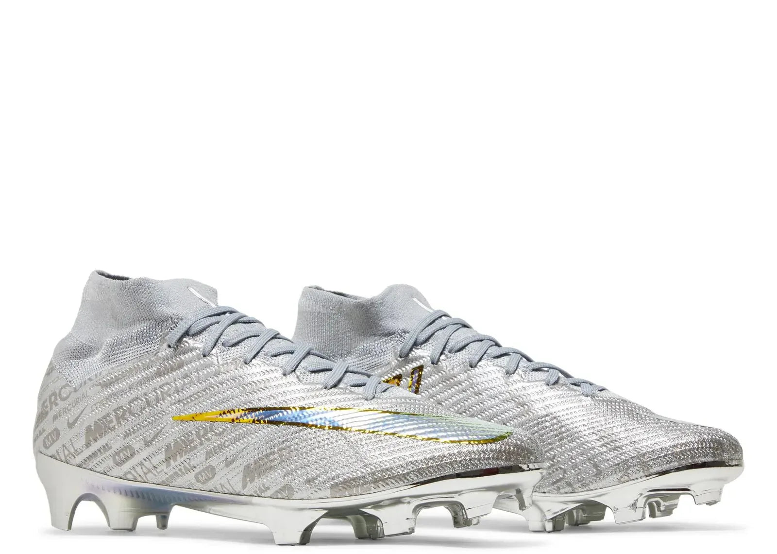 Nike Zoom Mercurial Superfly 9 Elite XXV SE FG Metallic Silver - My Suti