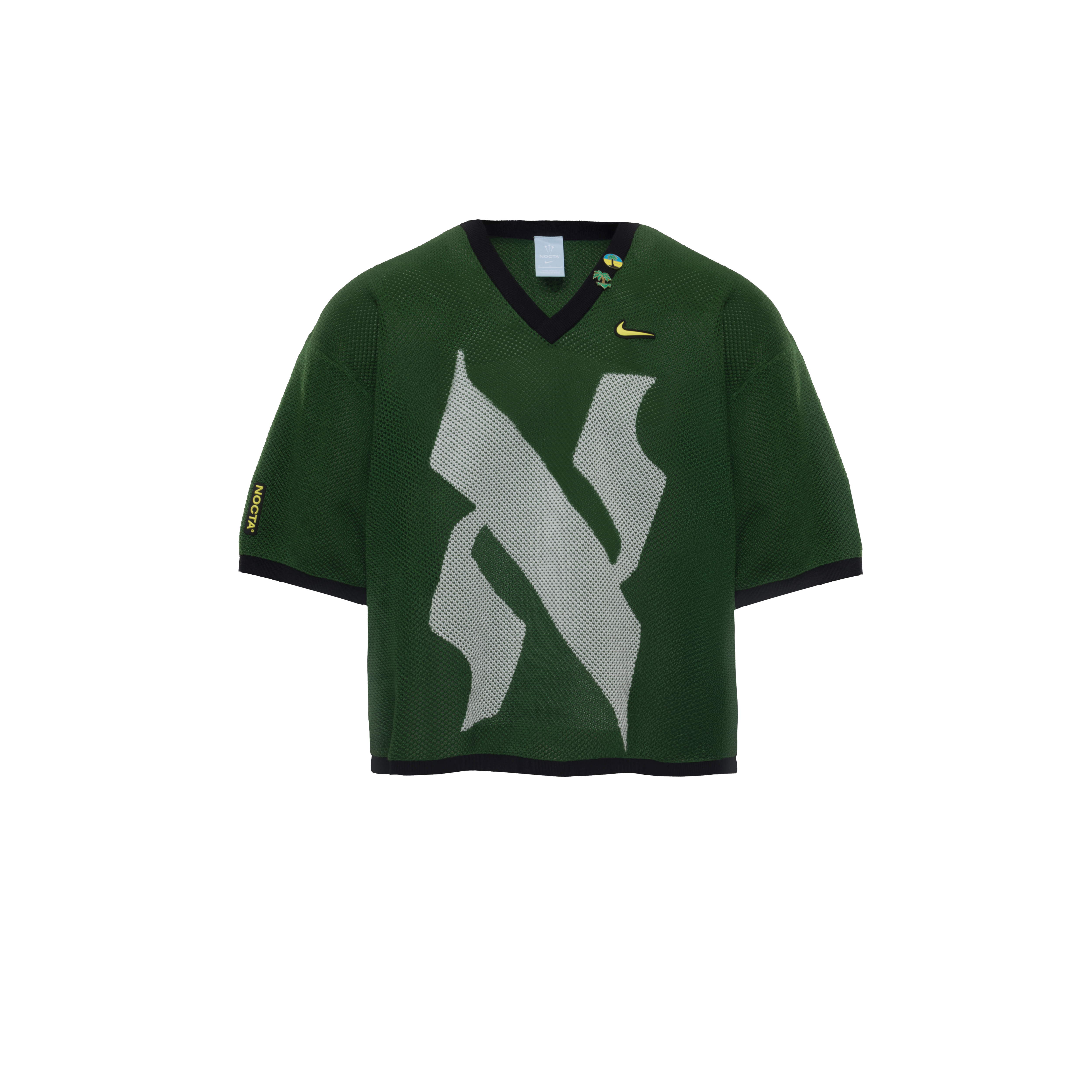 NOCTA Vybz Green Knit Short Sleeve