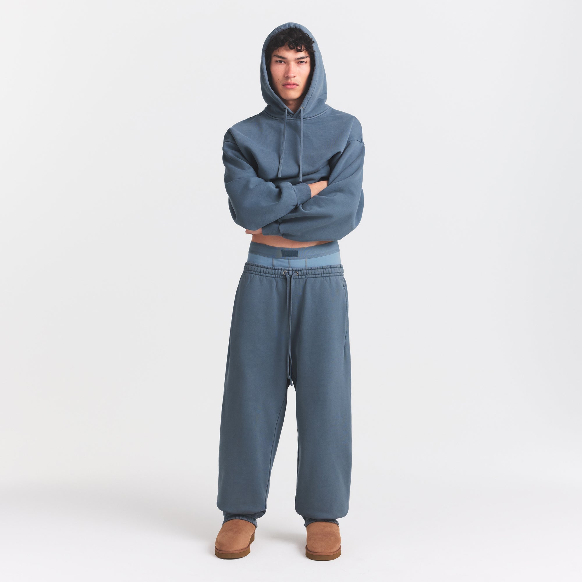 SKIMS HEAVYWEIGHT FLEECE MENS JOGGER | KYANITE
