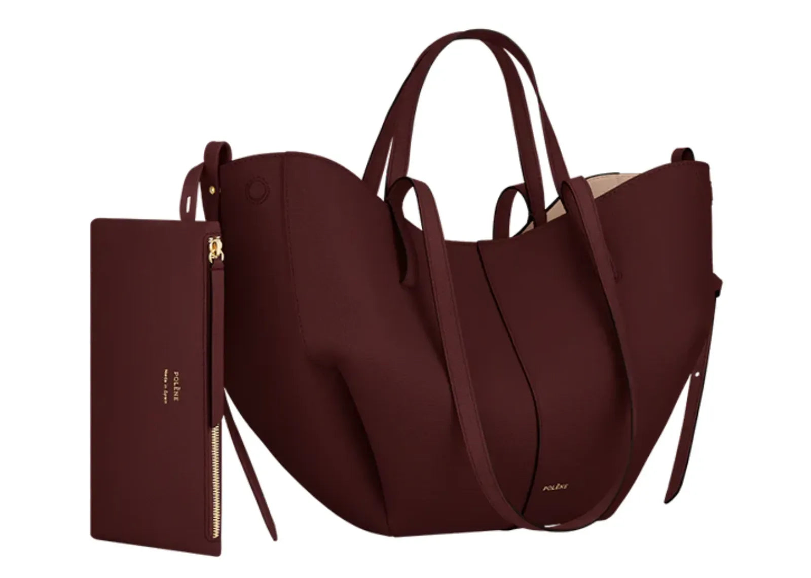 Polène Cyme Mini Edition Textured Black Cherry - My Suti