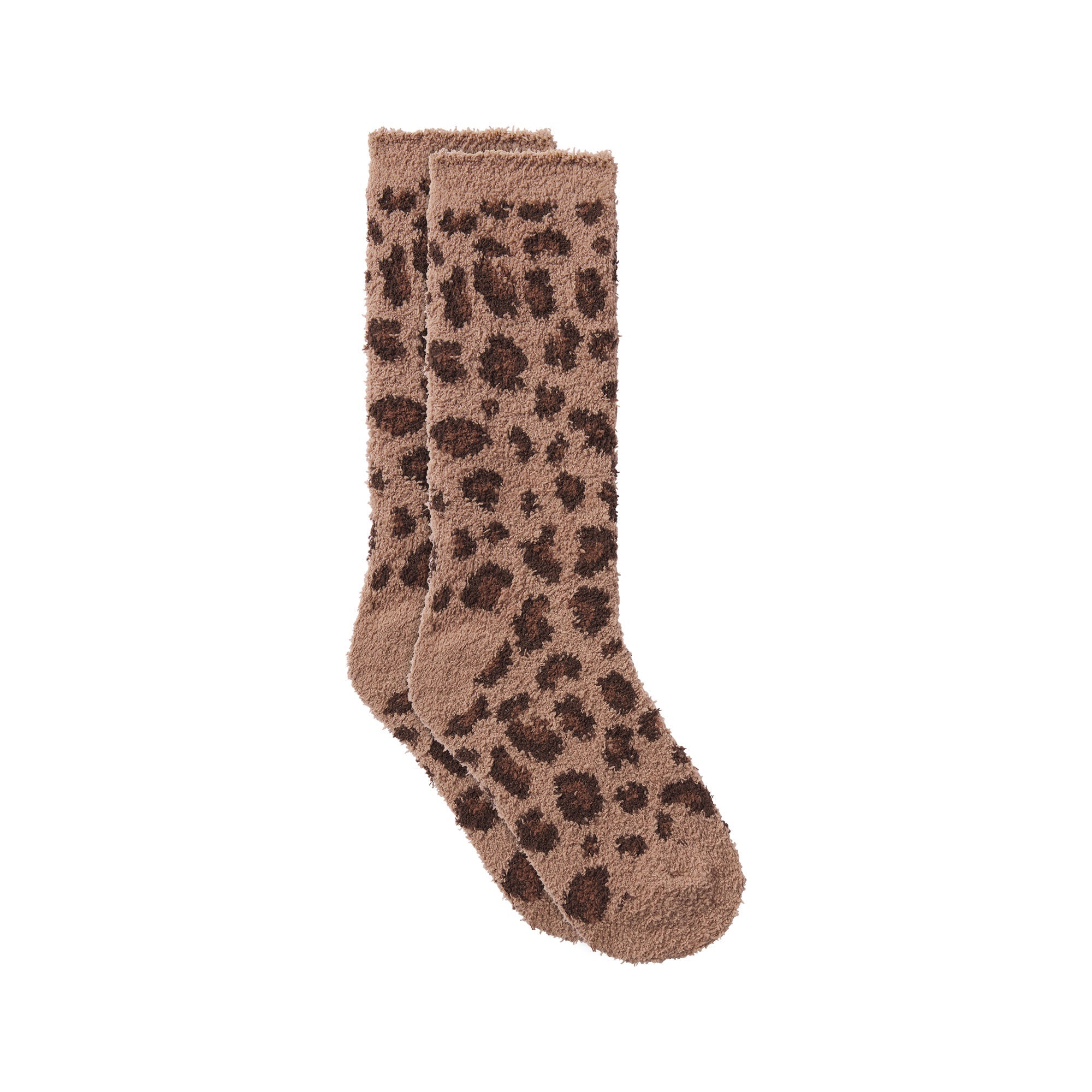SKIMS COZY KNIT SOCK | SIENNA LEOPARD PRINT