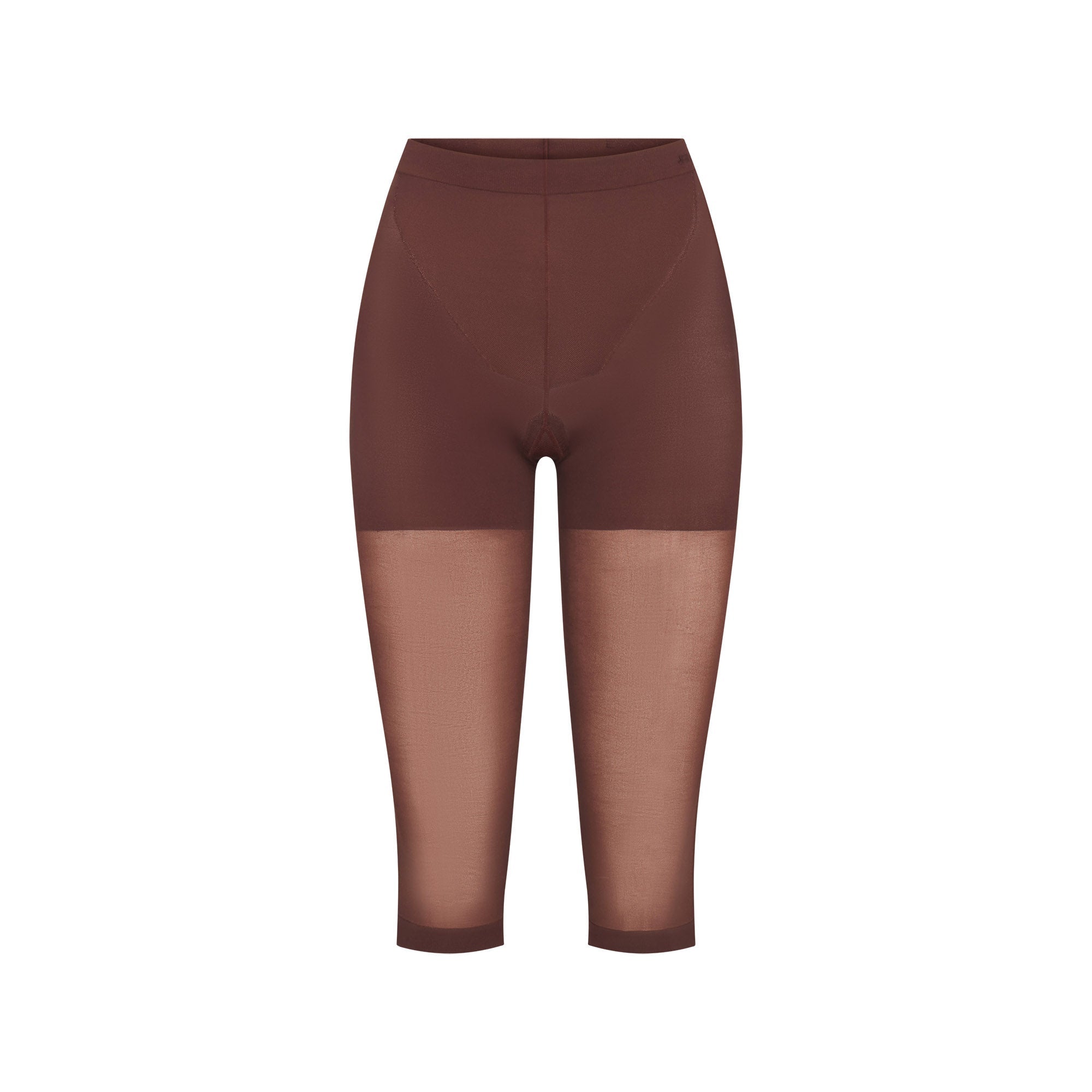 SKIMS HOSIERY SHAPING CAPRI TIGHTS | COCOA