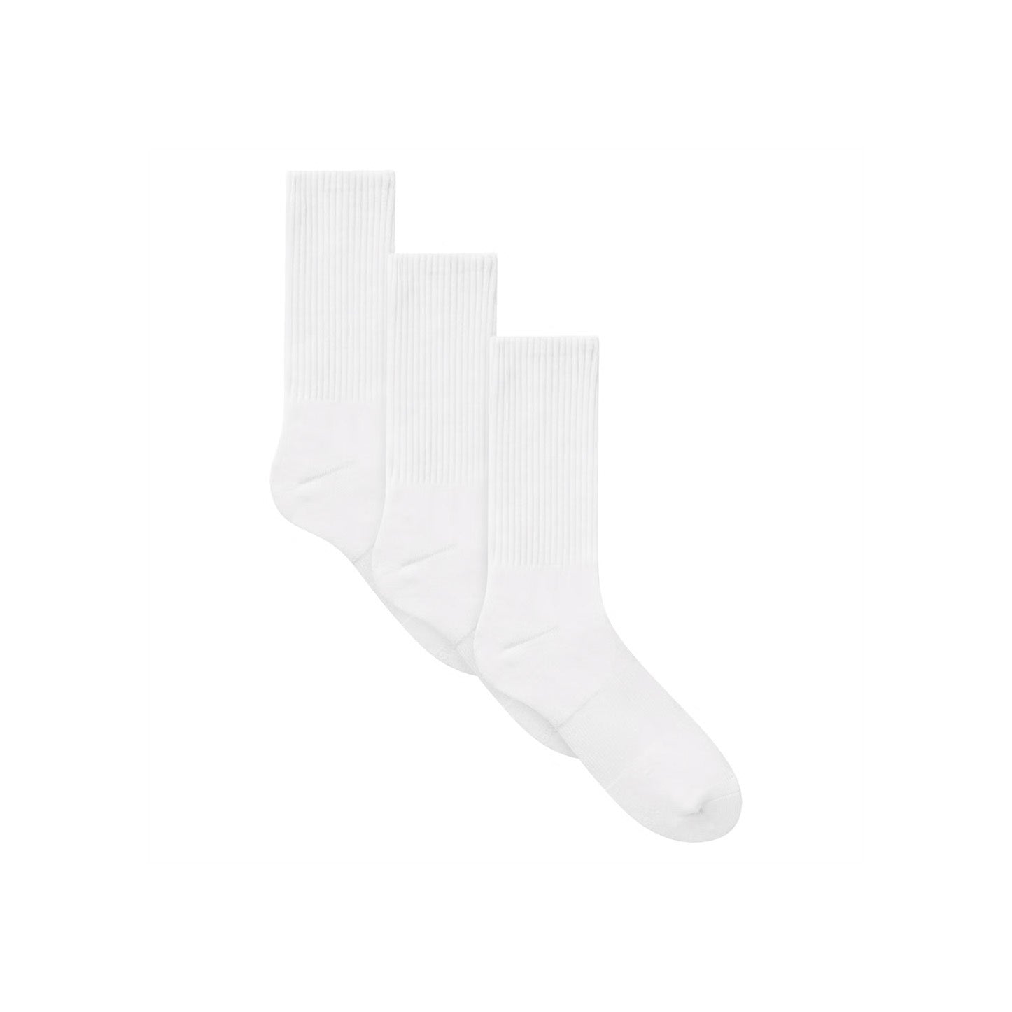 SKIMS MENS TUBE CREW SOCK 3-PACK | CHALK