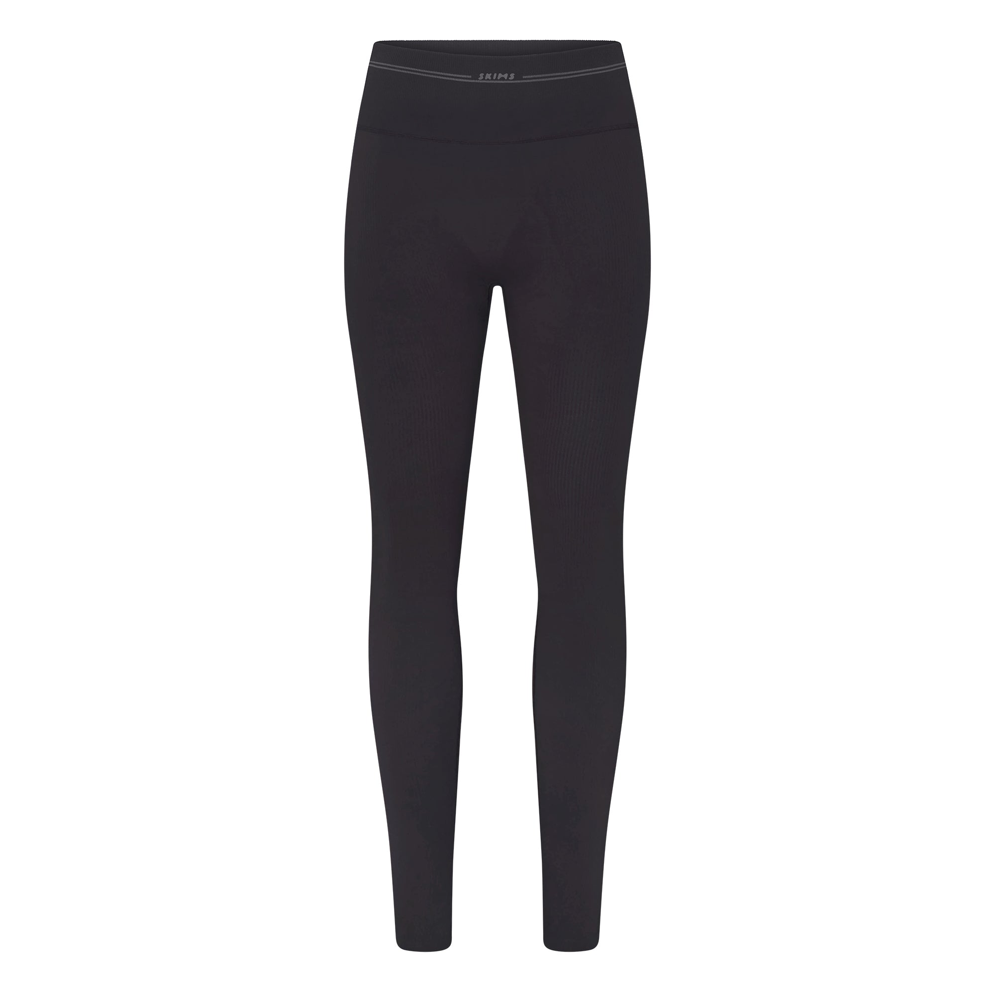 NikeSKIMS RIBBED SEAMLESS 26" LEGGING | OBSIDIAN