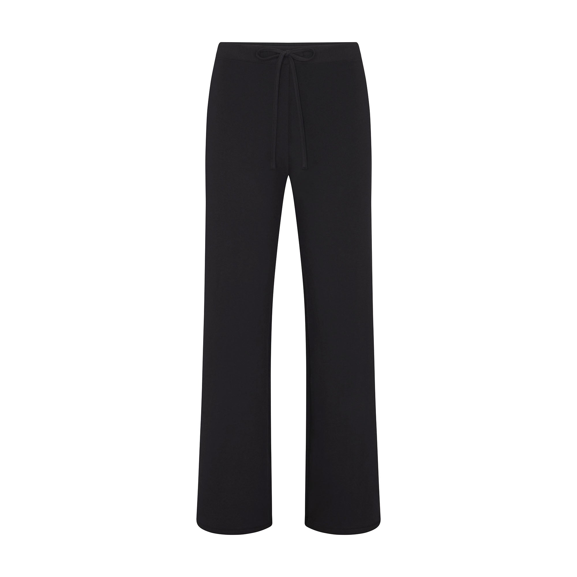 SKIMS COTTON JERSEY STRAIGHT LEG PANT | SOOT