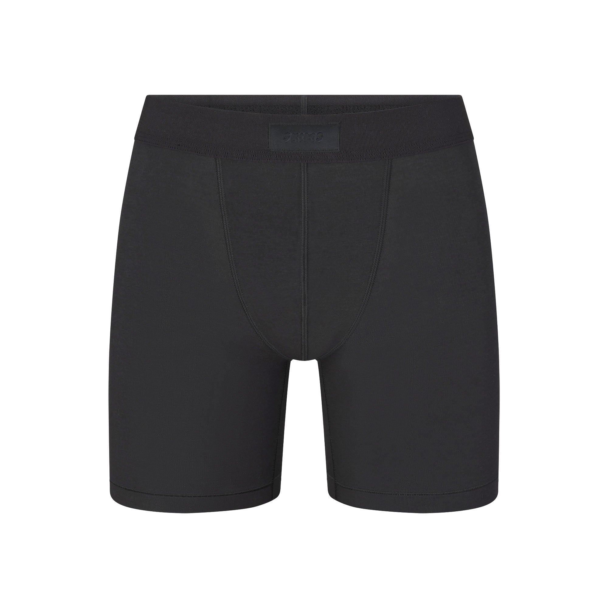 SKIMS COTTON MENS 5" BOXER BRIEF | ONYX