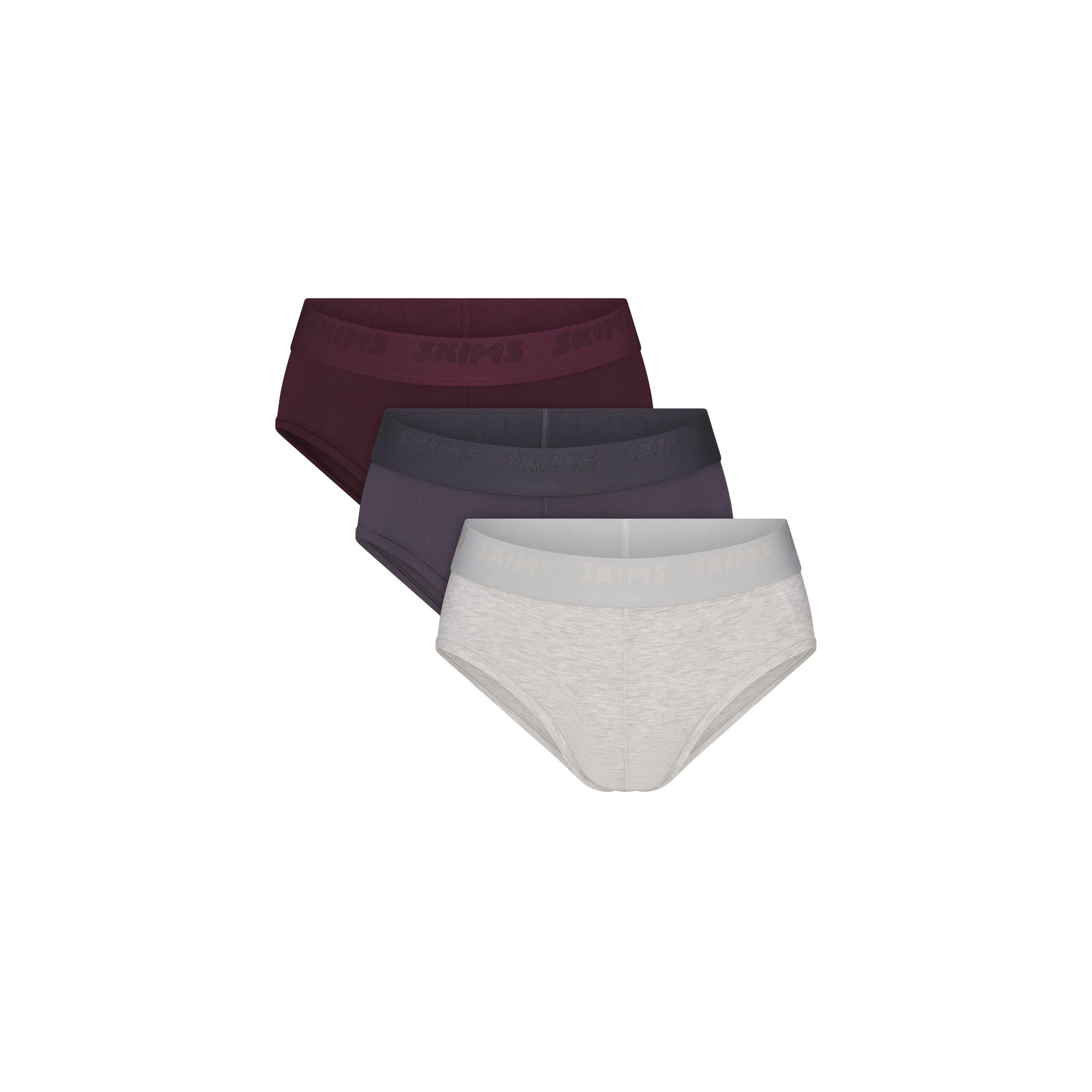 SKIMS STRETCH MENS BRIEF 3-PACK | RAVEN MULTI