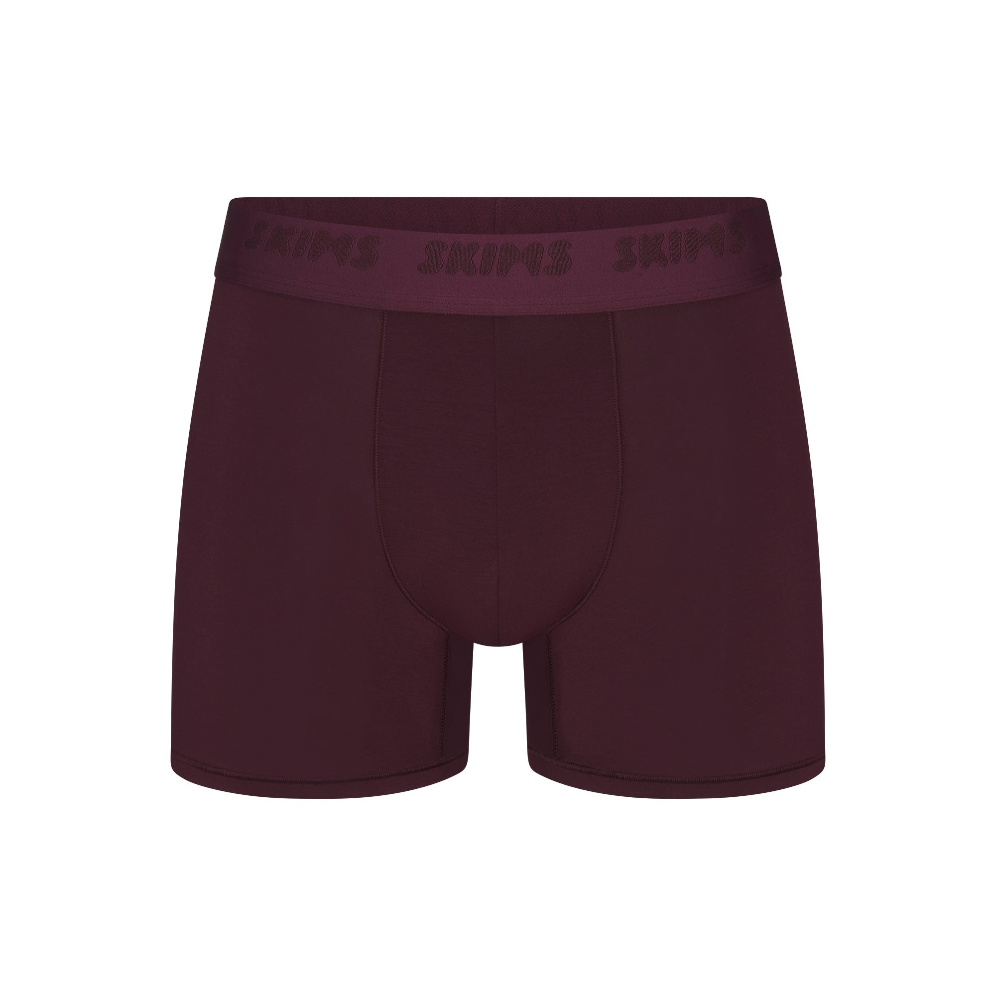 SKIMS STRETCH MENS 3" BOXER BRIEF | CURRANT