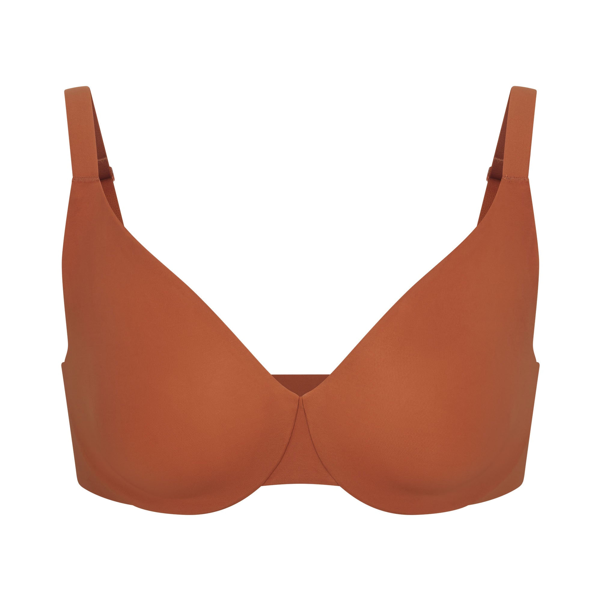 SKIMS SMOOTHING INTIMATES UNLINED FULL COVERAGE BRA | BRONZE