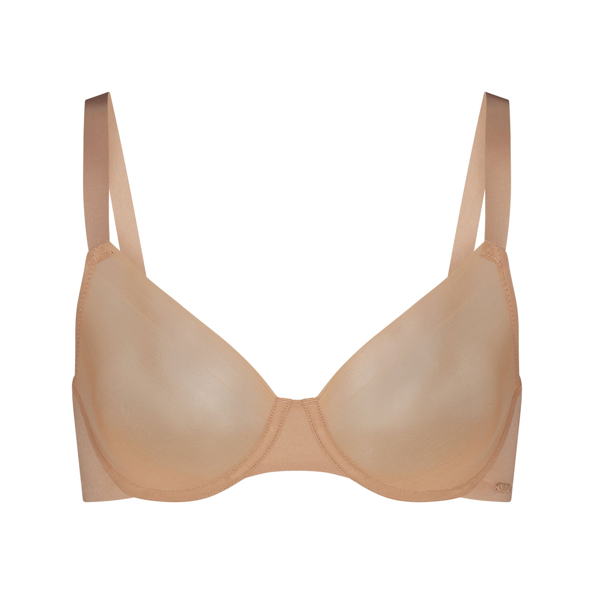 SKIMS NO SHOW UNLINED DEMI BRA | CLAY