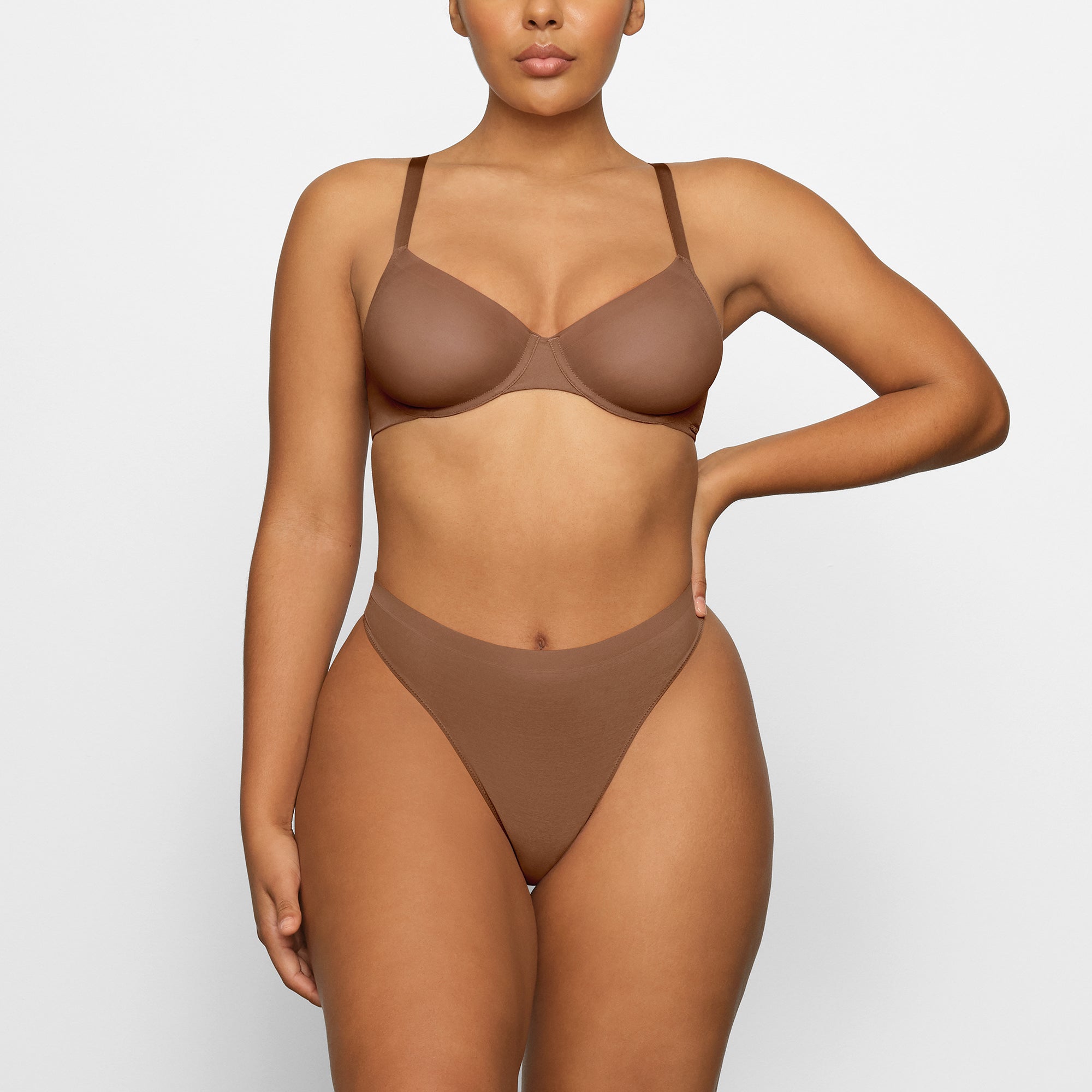 SKIMS NO SHOW UNLINED DEMI BRA | JASPER