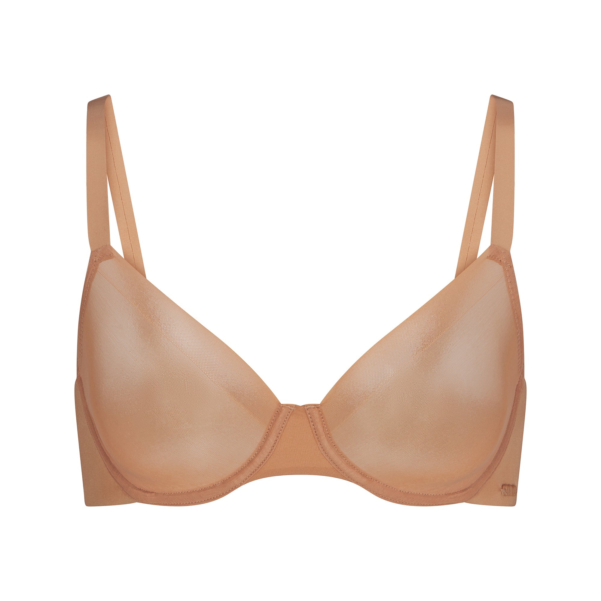 SKIMS NO SHOW UNLINED DEMI BRA | OCHRE