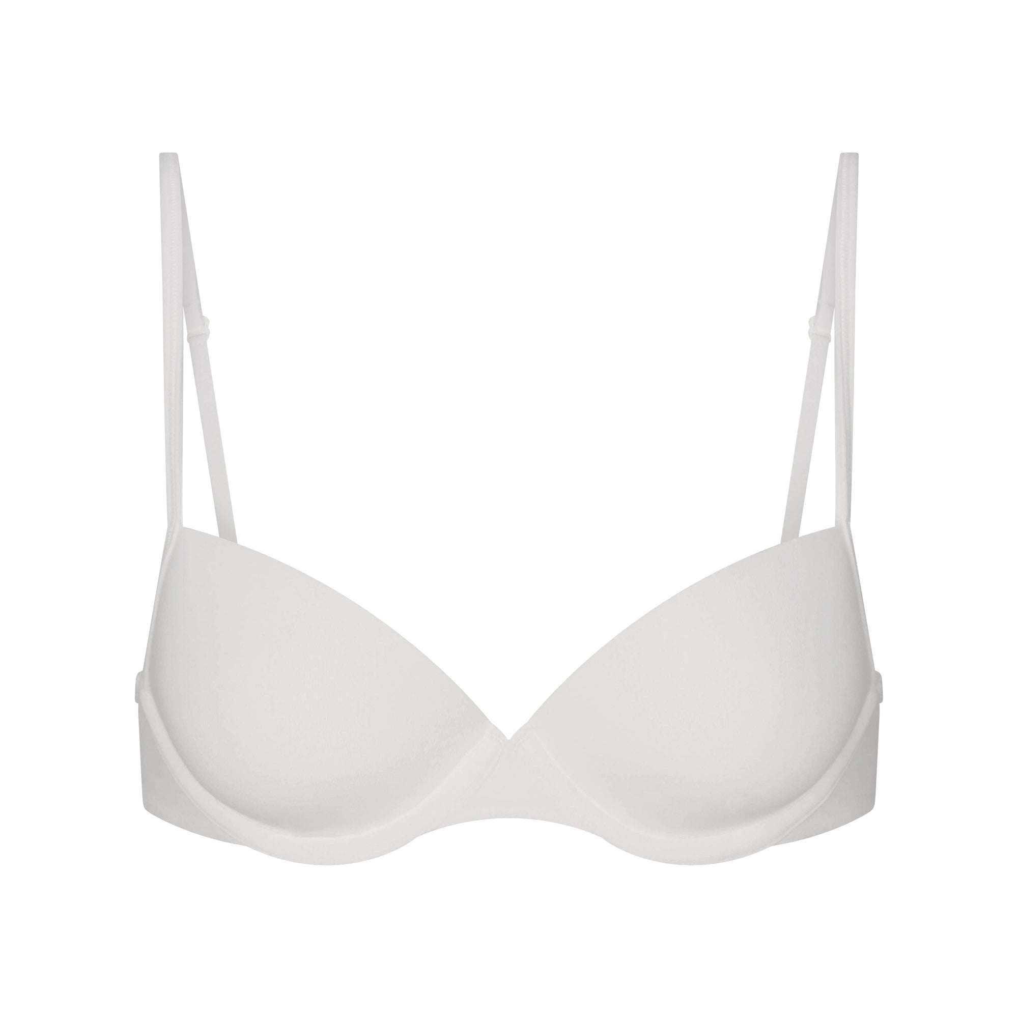 SKIMS EVERYDAY COTTON T-SHIRT BRA | SNOW