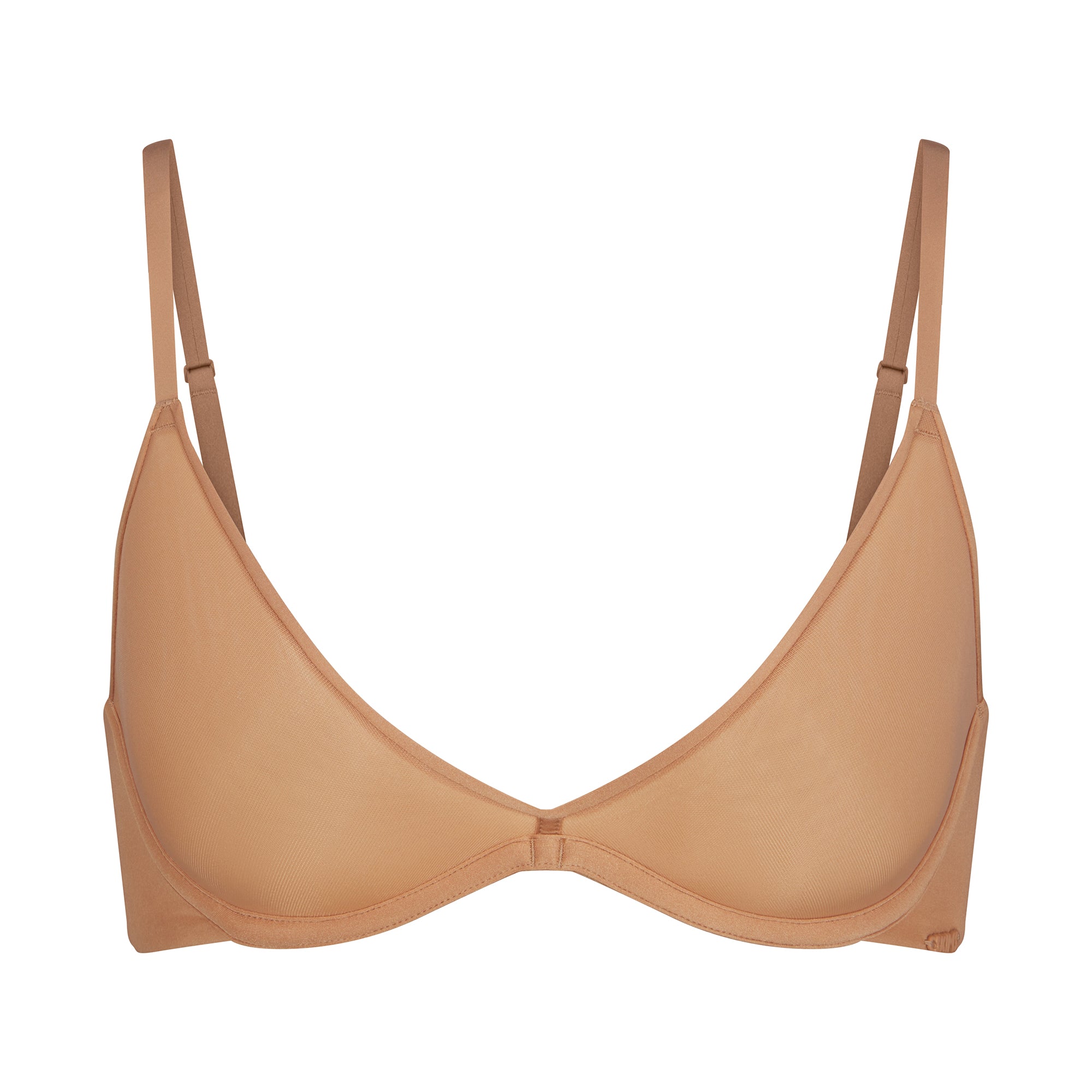 SKIMS WEIGHTLESS SCOOP BRA | OCHRE