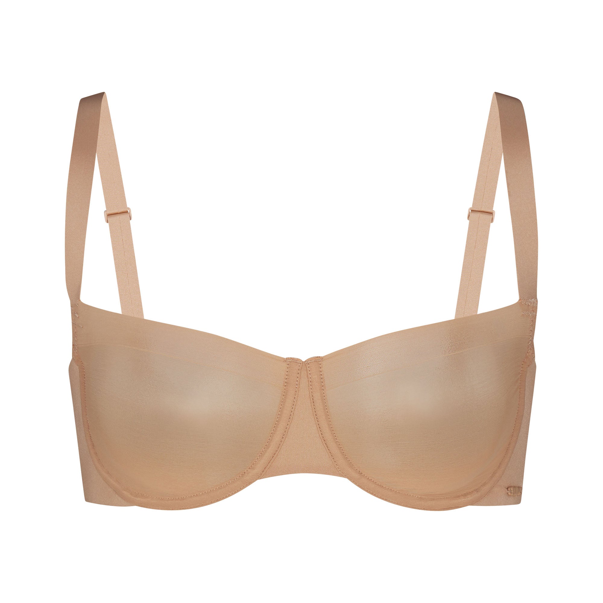 SKIMS NO SHOW UNLINED BALCONETTE BRA | CLAY