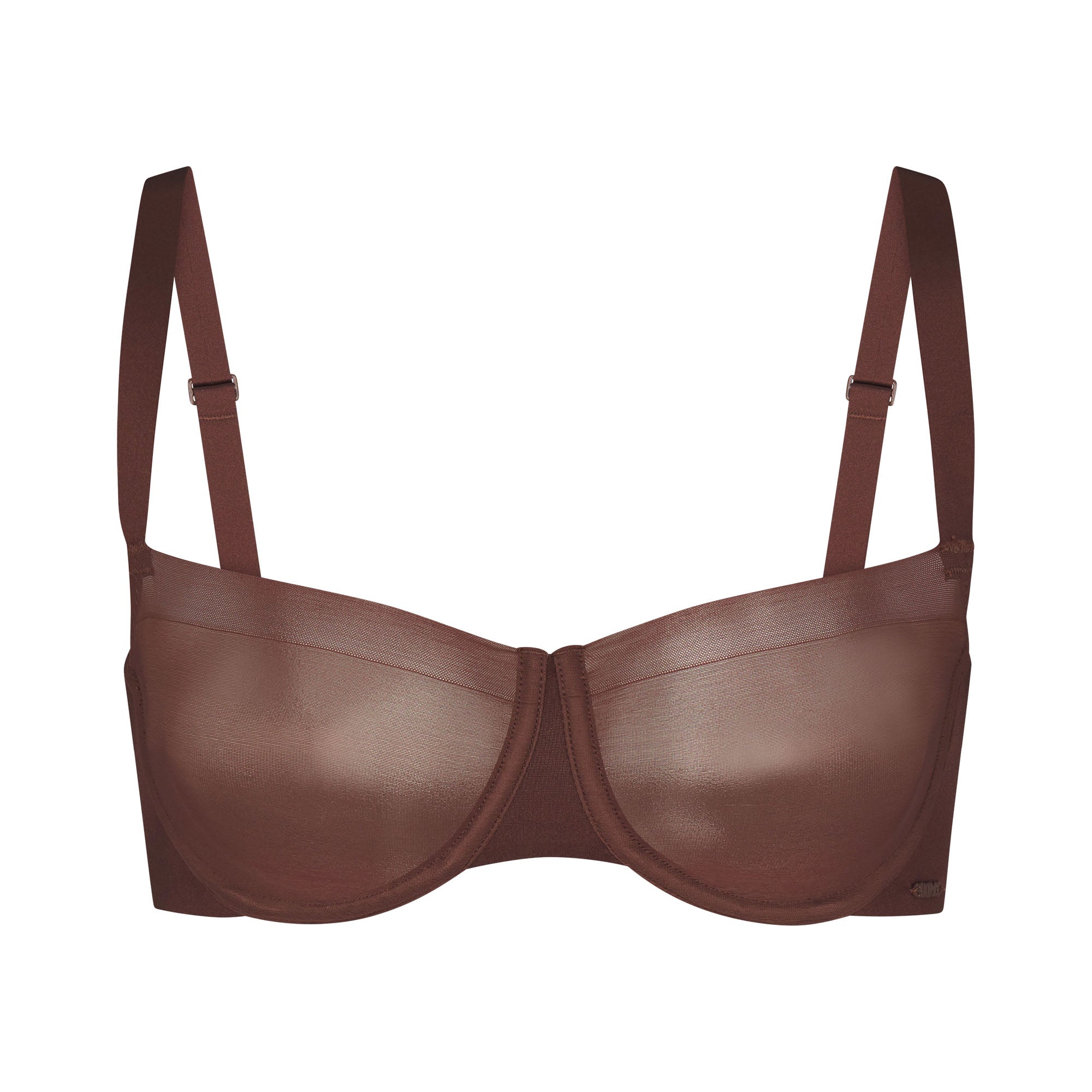 SKIMS NO SHOW UNLINED BALCONETTE BRA | COCOA