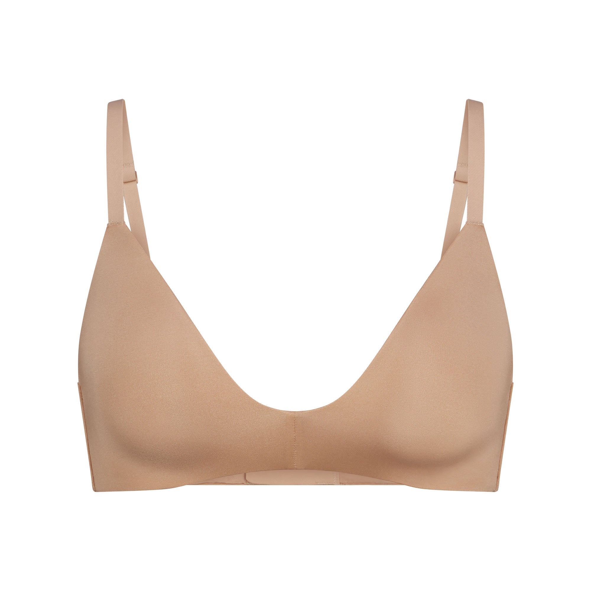 SKIMS WIRELESS FORM T-SHIRT DEMI BRA | CLAY