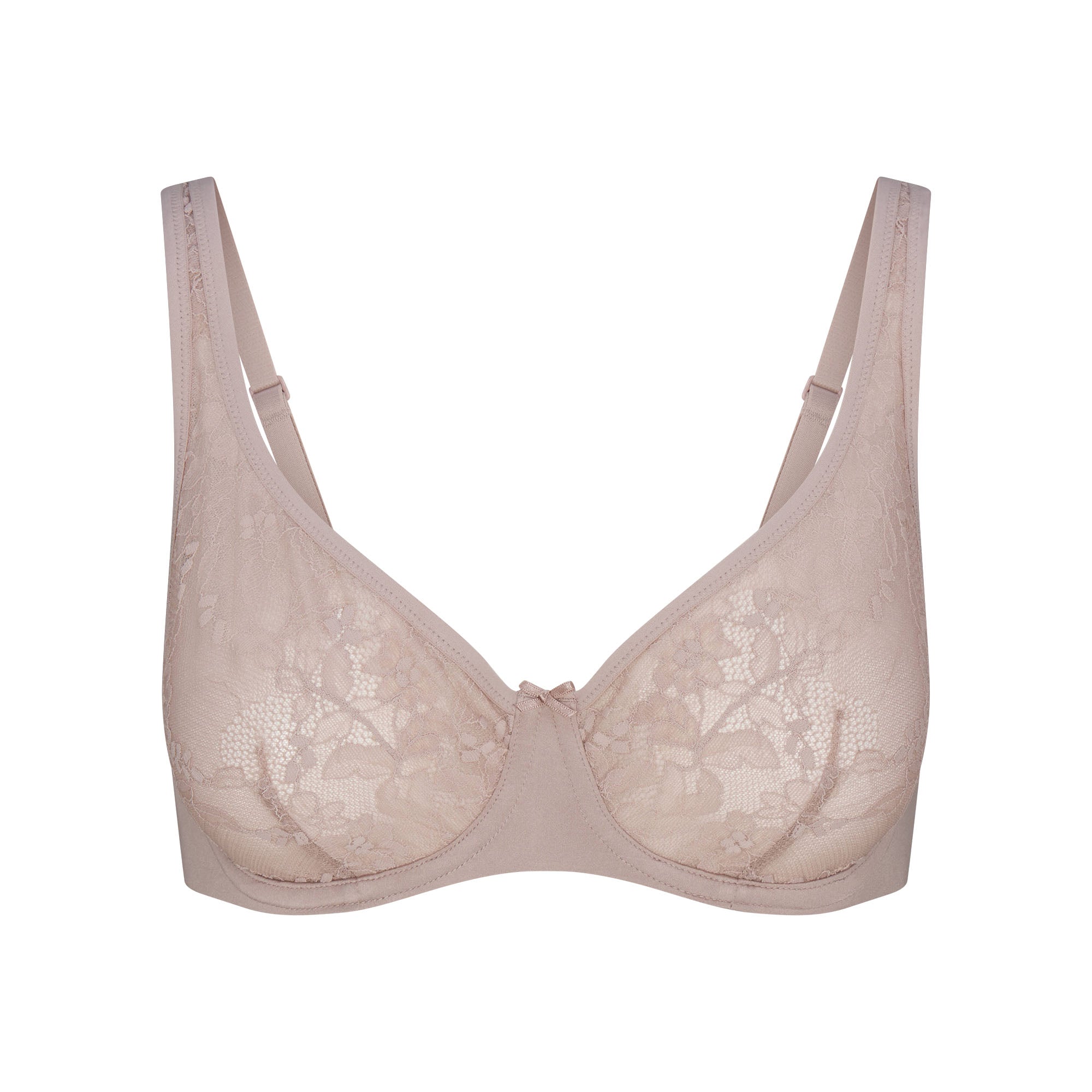 SKIMS LACE UNLINED MINIMIZER BRA | FAWN