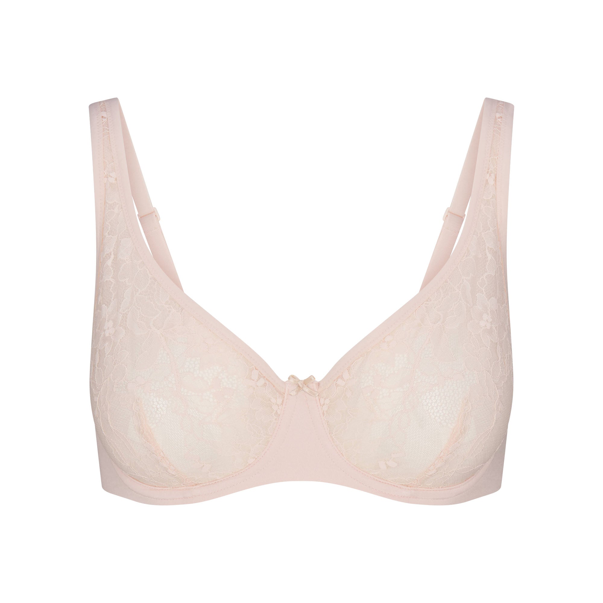SKIMS LACE UNLINED MINIMIZER BRA | PRIMROSE