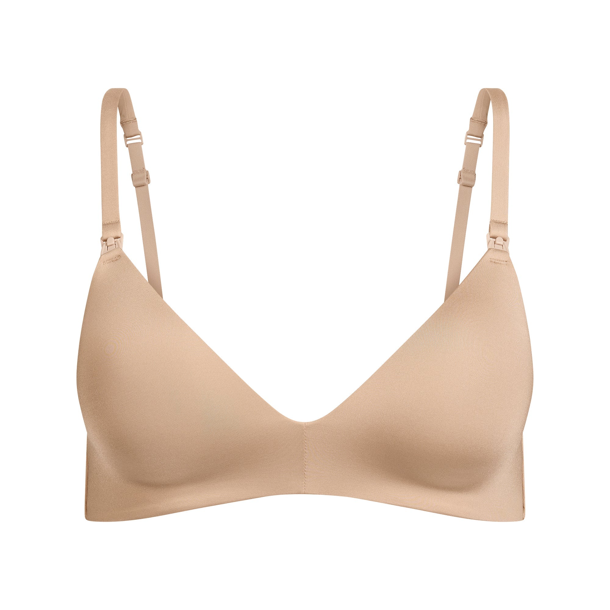 SKIMS WIRELESS FORM MATERNITY NURSING BRA | CLAY
