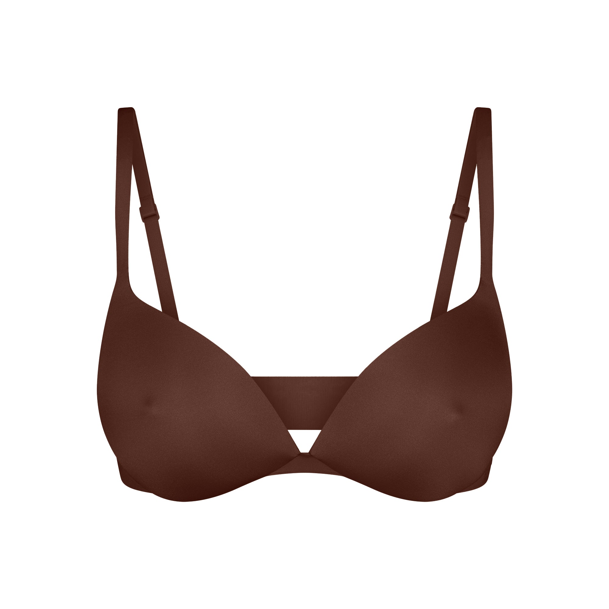 SKIMS ULTIMATE NIPPLE WIRELESS PUSH-UP BRA | COCOA