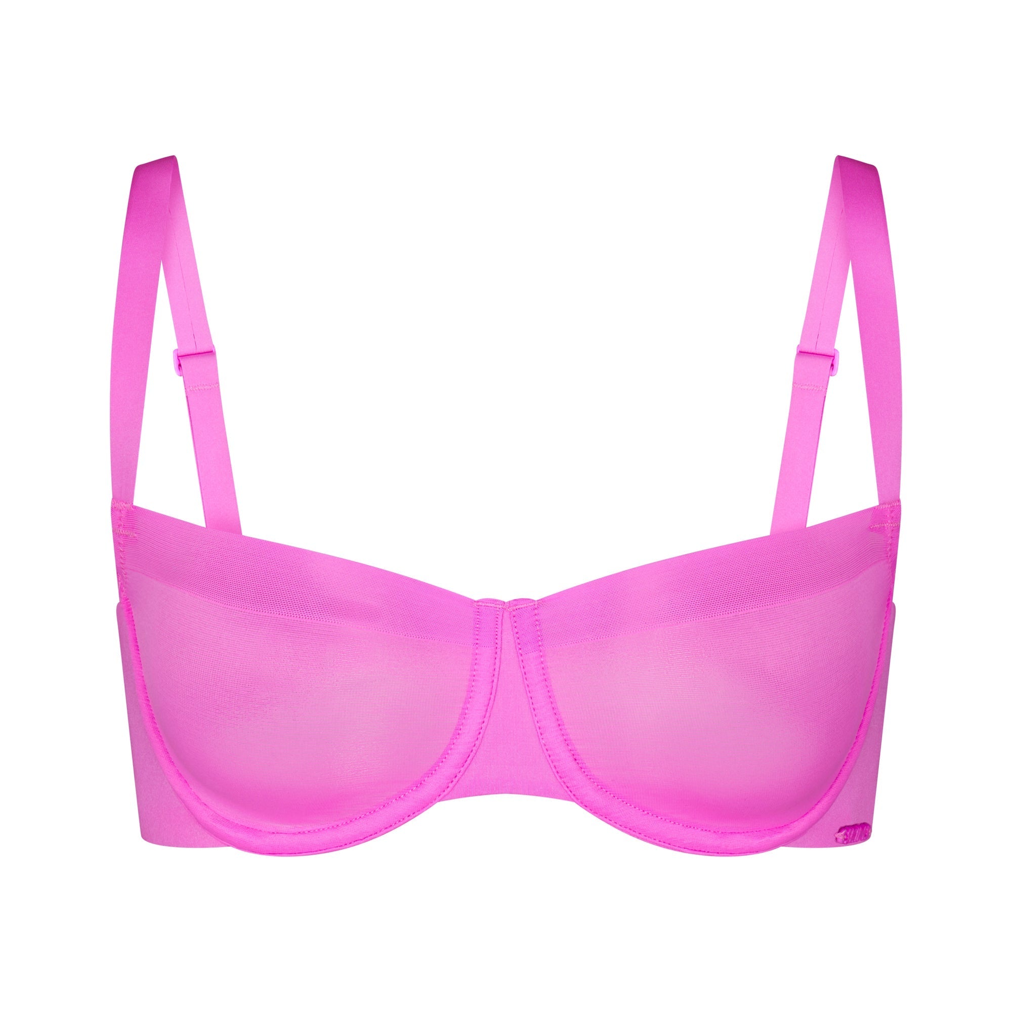 SKIMS NO SHOW UNLINED BALCONETTE BRA | PINK