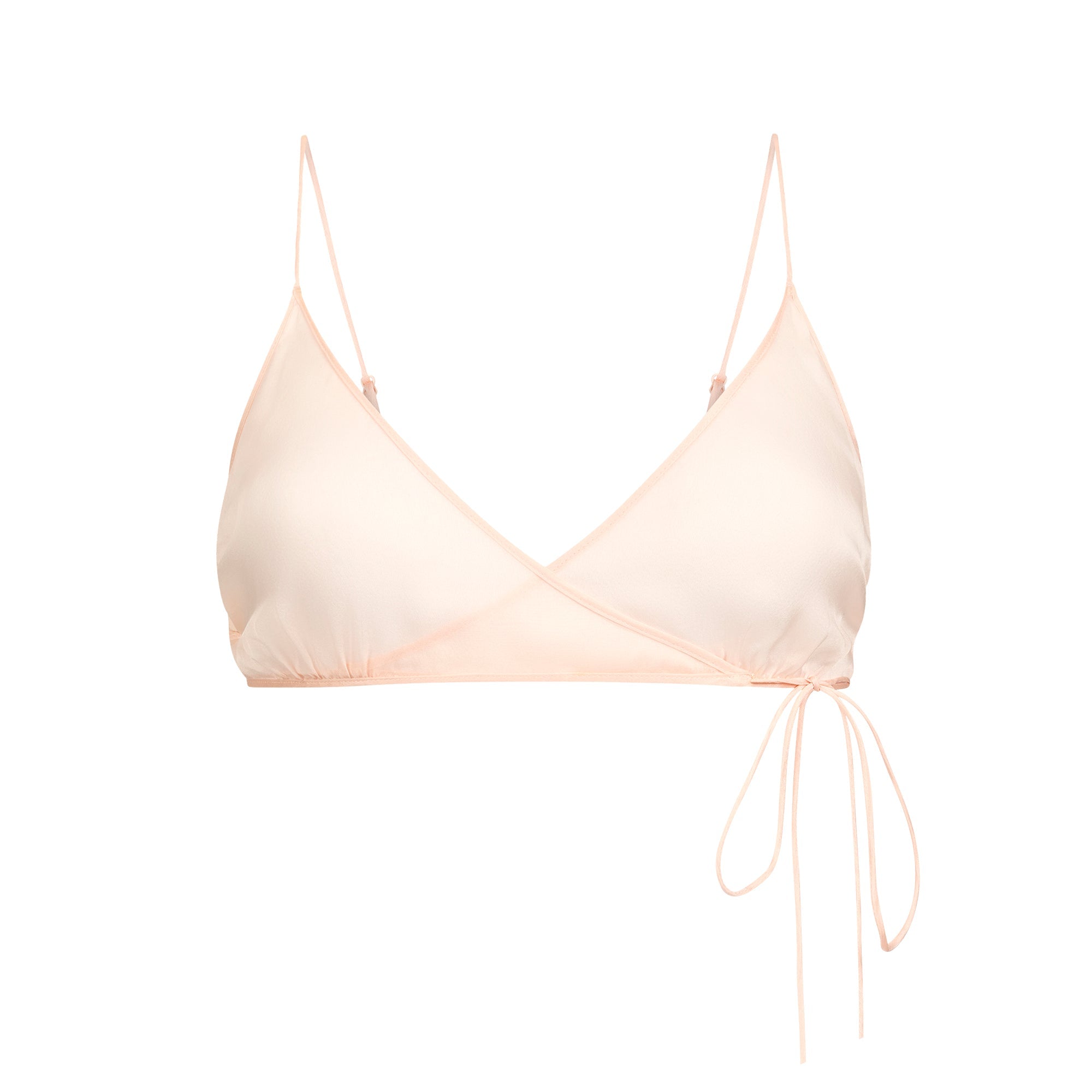 SKIMS ROMANCE SKIMPY WRAP BRALETTE | PRIMROSE