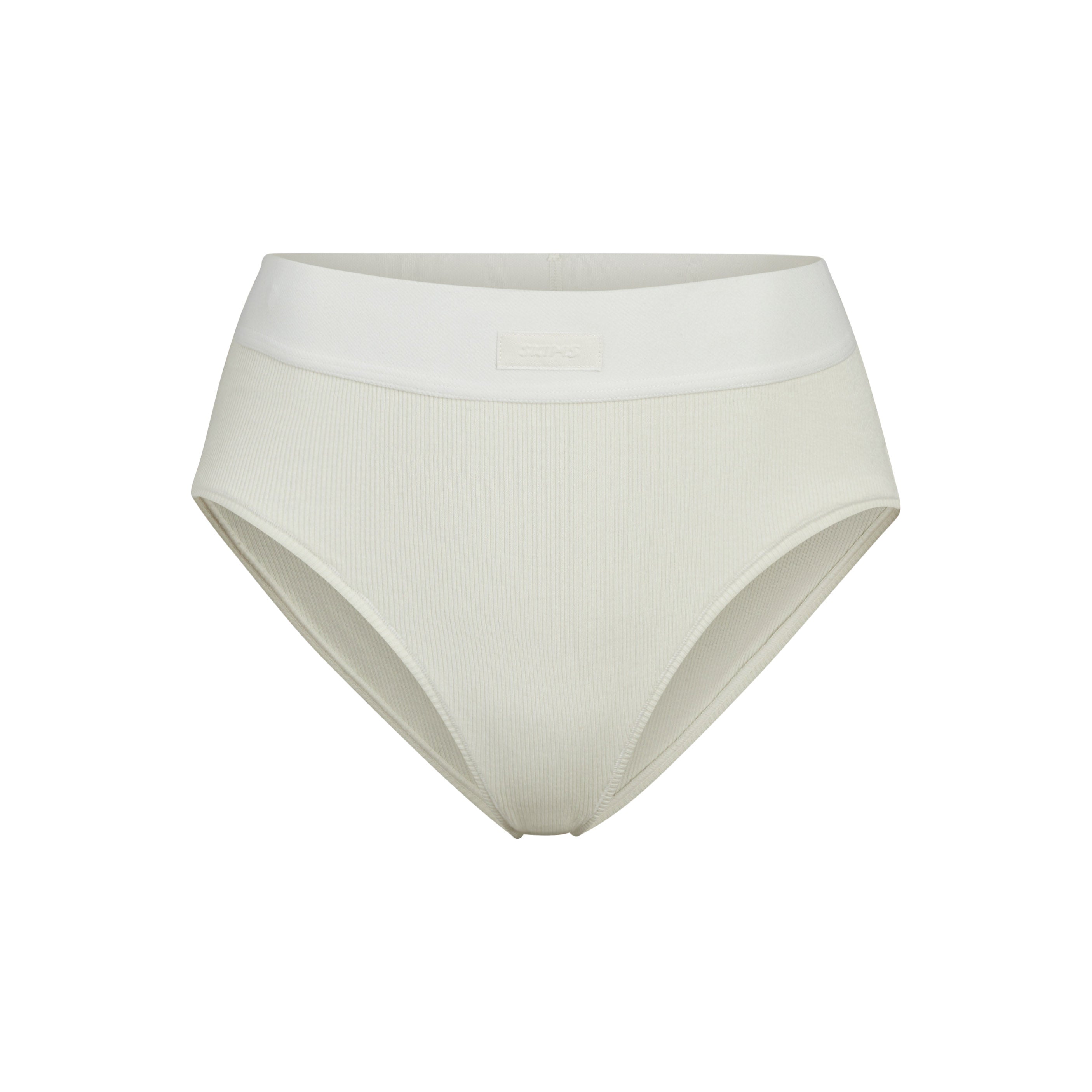 SKIMS COTTON RIB BRIEF | BONE