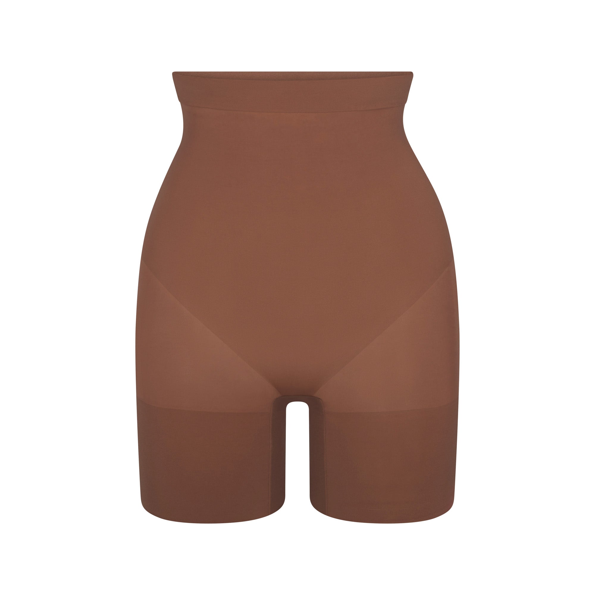 SKIMS SHEER SEAMLESS HIGH-WAISTED MID THIGH SHORT | JASPER