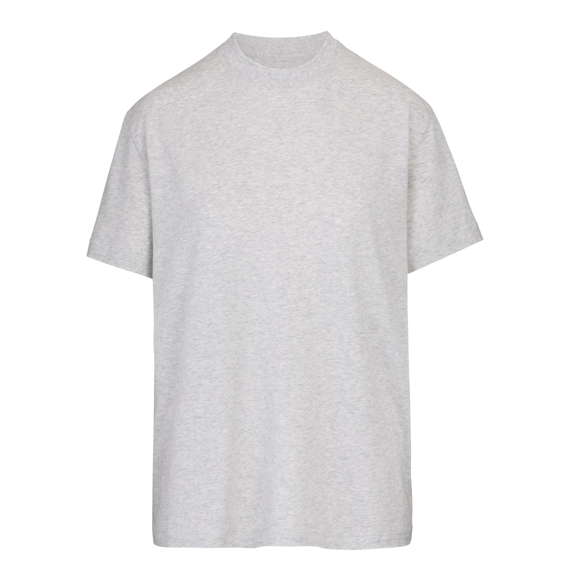 SKIMS BOYFRIEND T-SHIRT | LIGHT HEATHER GREY