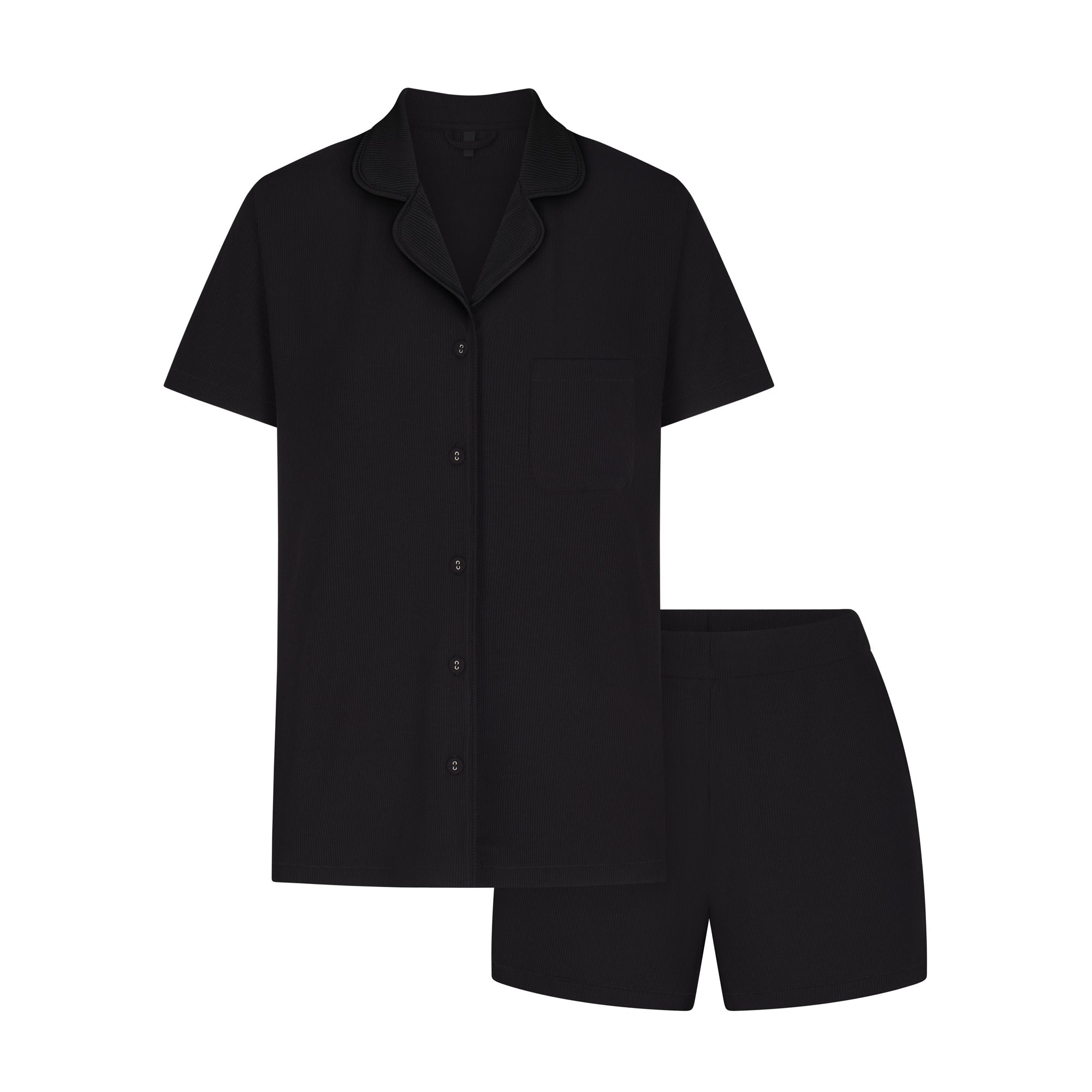 SKIMS SOFT LOUNGE SHORT SLEEP SET | ONYX