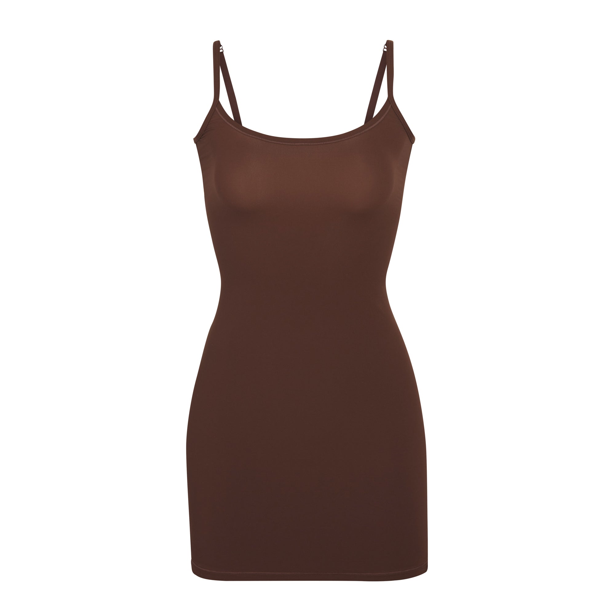 SKIMS FITS EVERYBODY SLIP DRESS | COCOA
