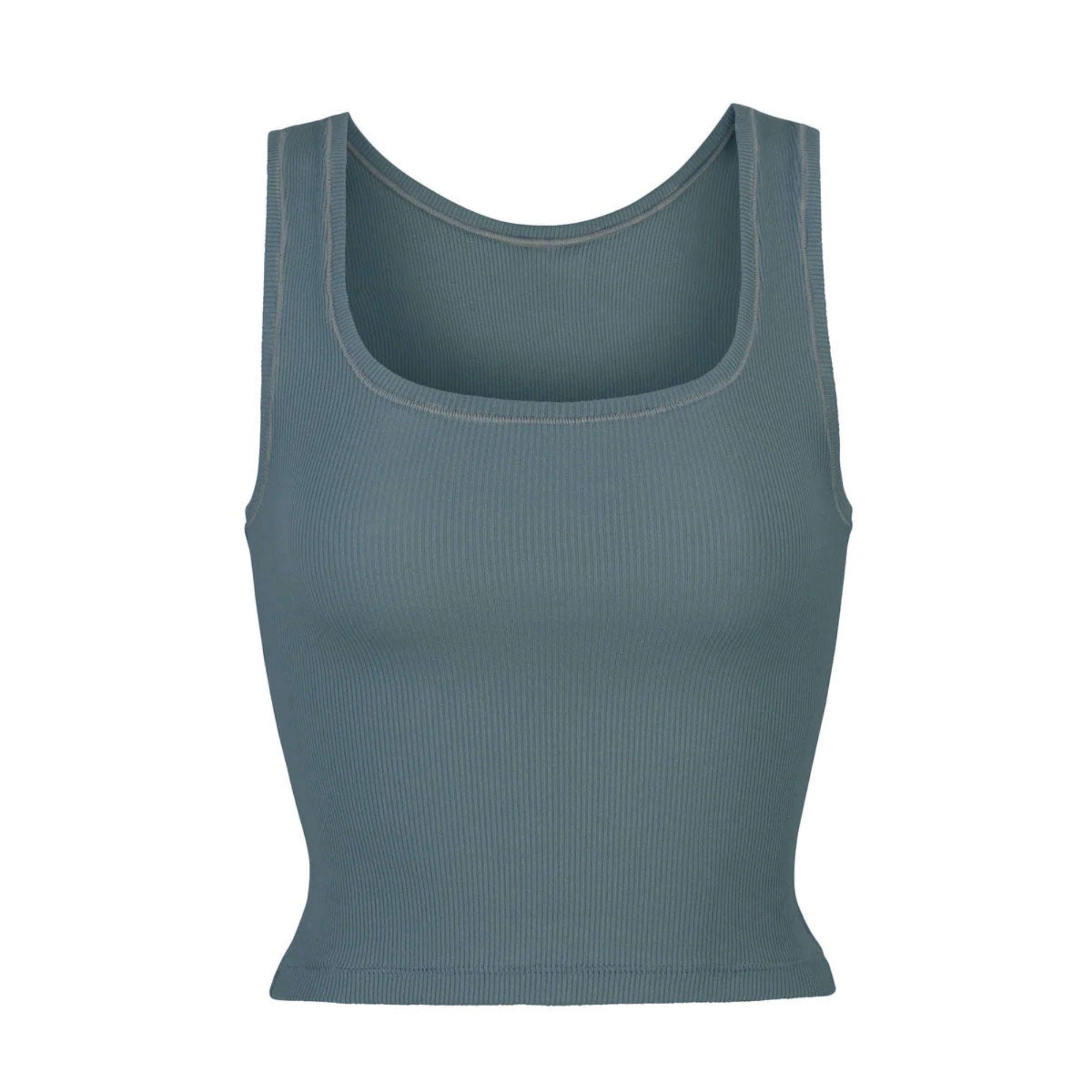SKIMS COTTON RIB TANK | KYANITE