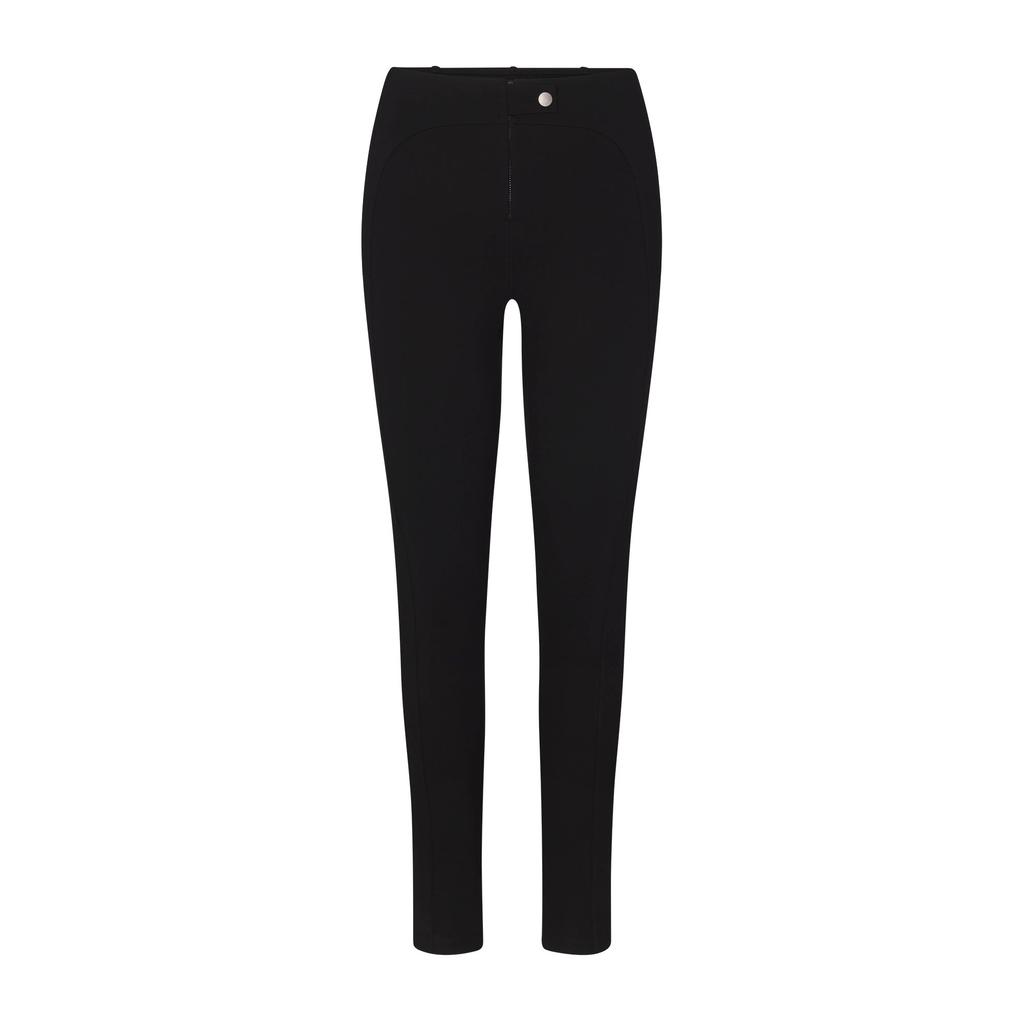 SKIMS THE ESSENTIAL COLLECTION ZIP FRONT LEGGING | OBSIDIAN