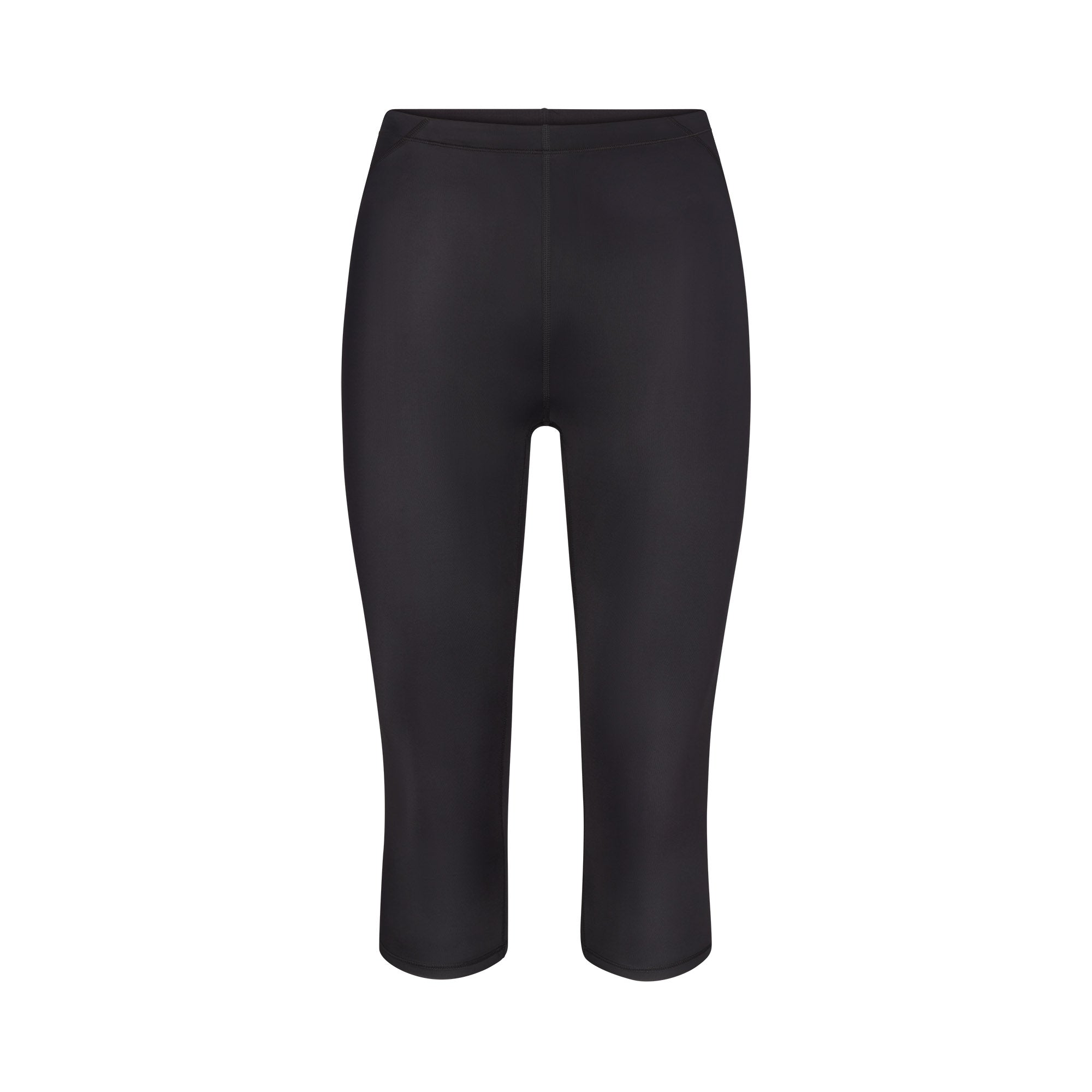 NikeSKIMS SHINE DRAWCORD CROP 17" LEGGING | OBSIDIAN