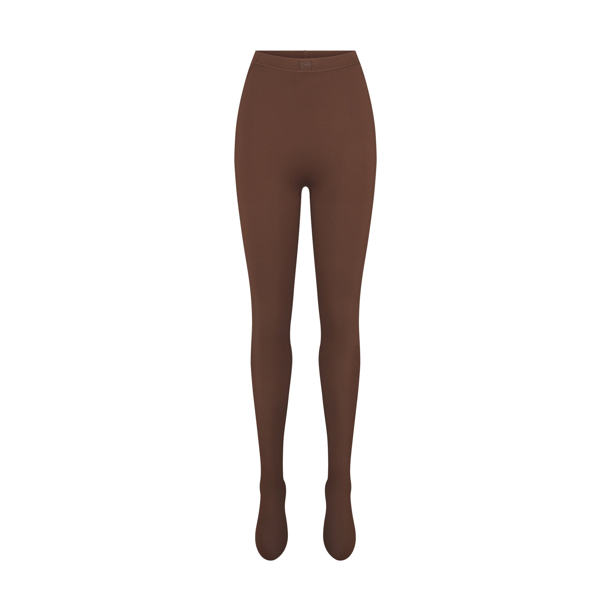 NikeSKIMS MATTE FOOTSIE GRIP LEGGING | DARK SEPIA