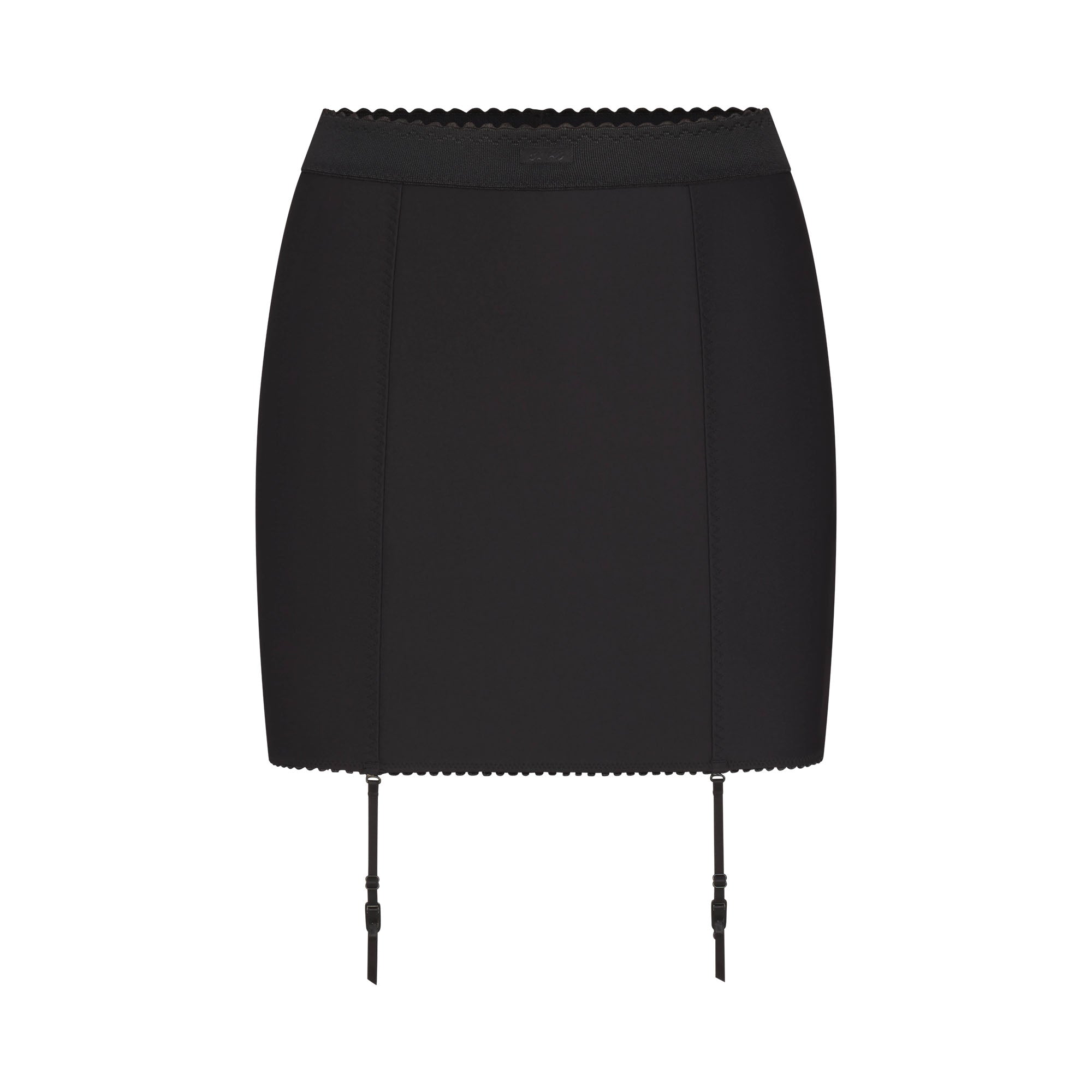 SKIMS BODY MINI GARTER SKIRT | ONYX