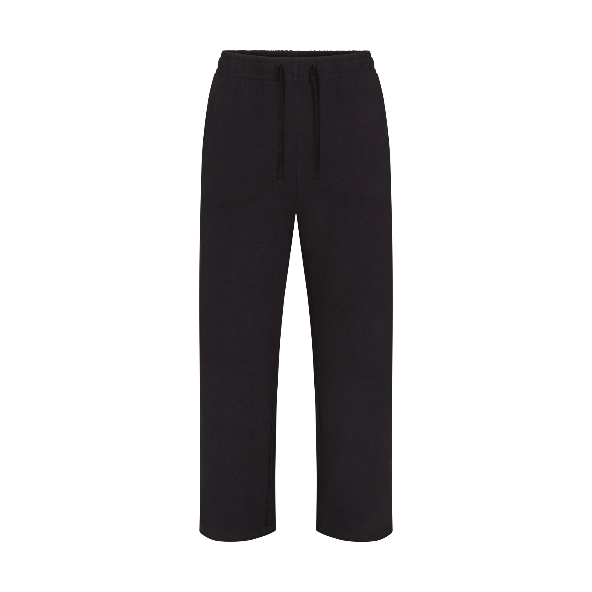 SKIMS JERSEY LOUNGE MENS RELAXED STRAIGHT LEG PANT | OBSIDIAN