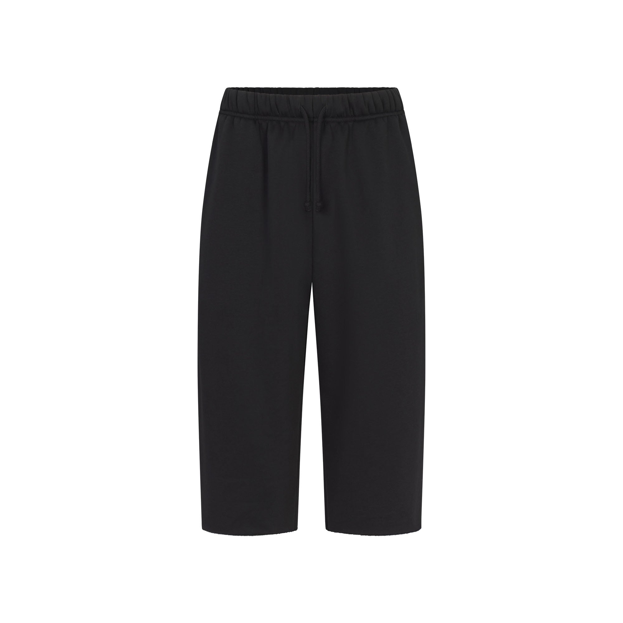 SKIMS FLEECE LOUNGE MENS RELAXED LONG SHORT | WASHED ONYX