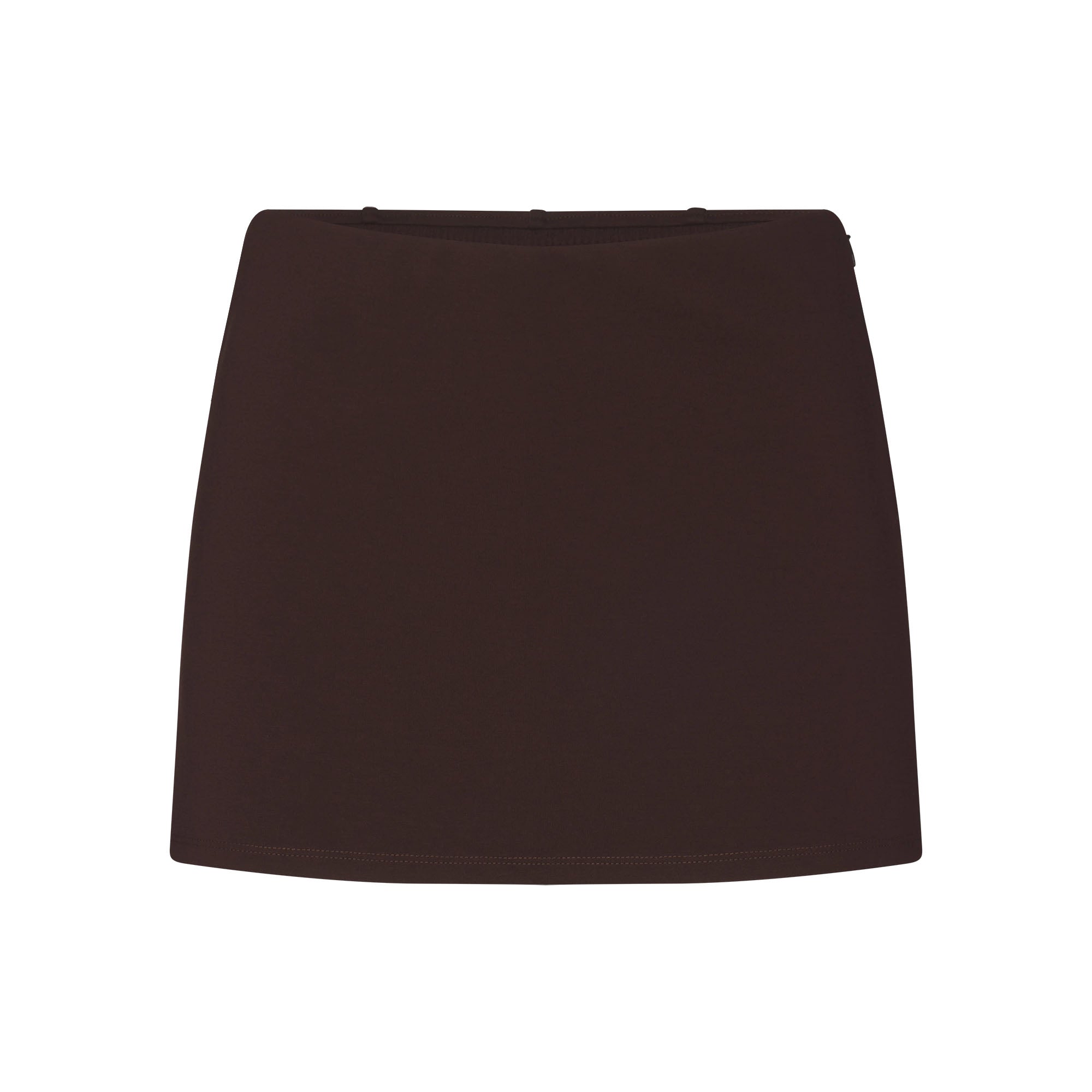 SKIMS THE ESSENTIAL COLLECTION MINI SKORT | ESPRESSO