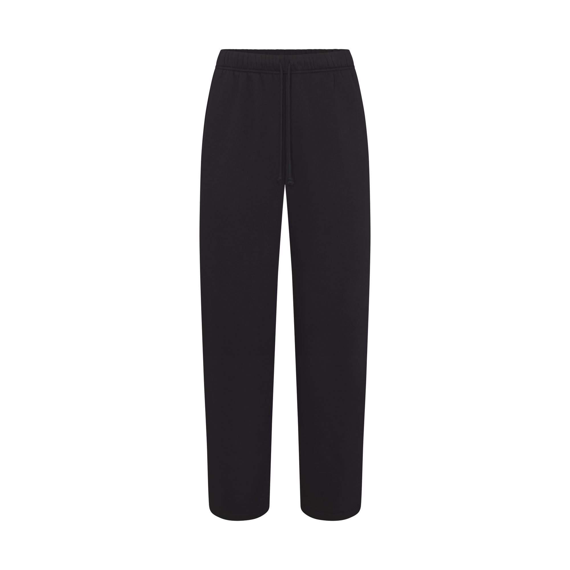 SKIMS FLEECE LOUNGE MENS CLASSIC STRAIGHT LEG PANT | WASHED ONYX