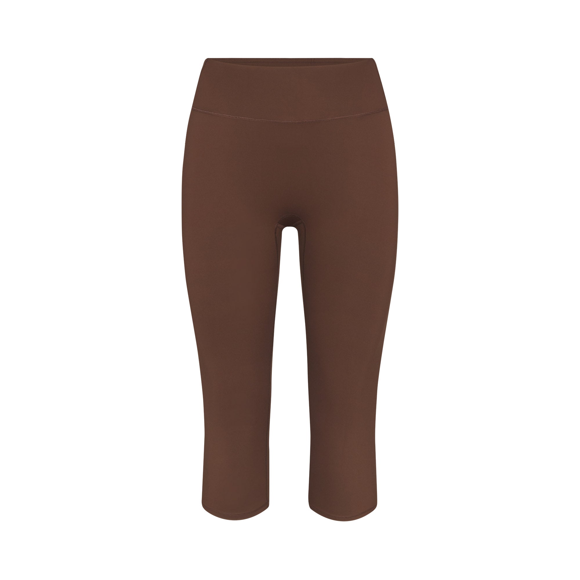 NikeSKIMS MATTE CROP 17" LEGGING | DARK SEPIA
