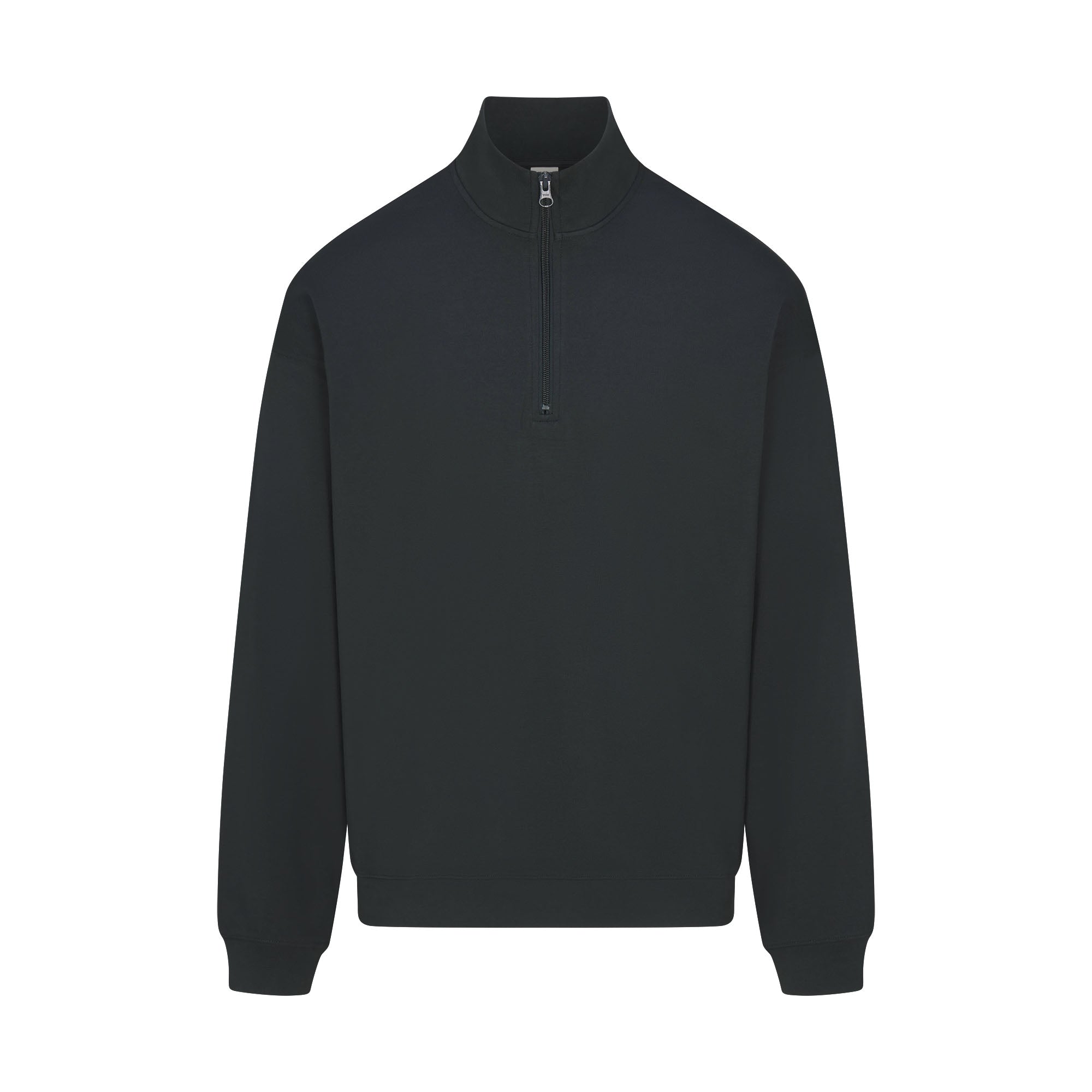 SKIMS JERSEY LOUNGE MENS RELAXED QUARTER ZIP PULLOVER | TINT
