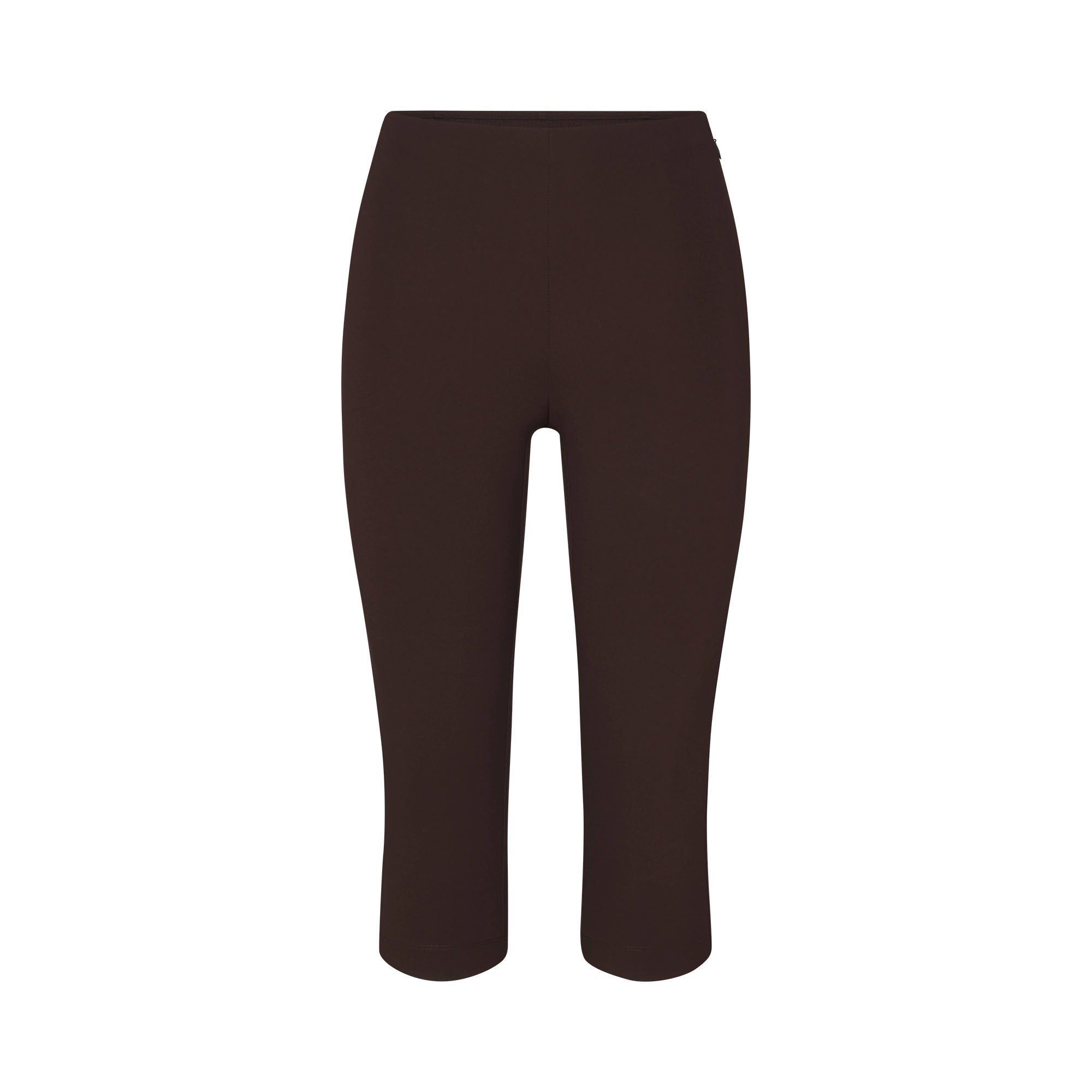 SKIMS THE ESSENTIAL COLLECTION HIGH-WAISTED CAPRI | ESPRESSO