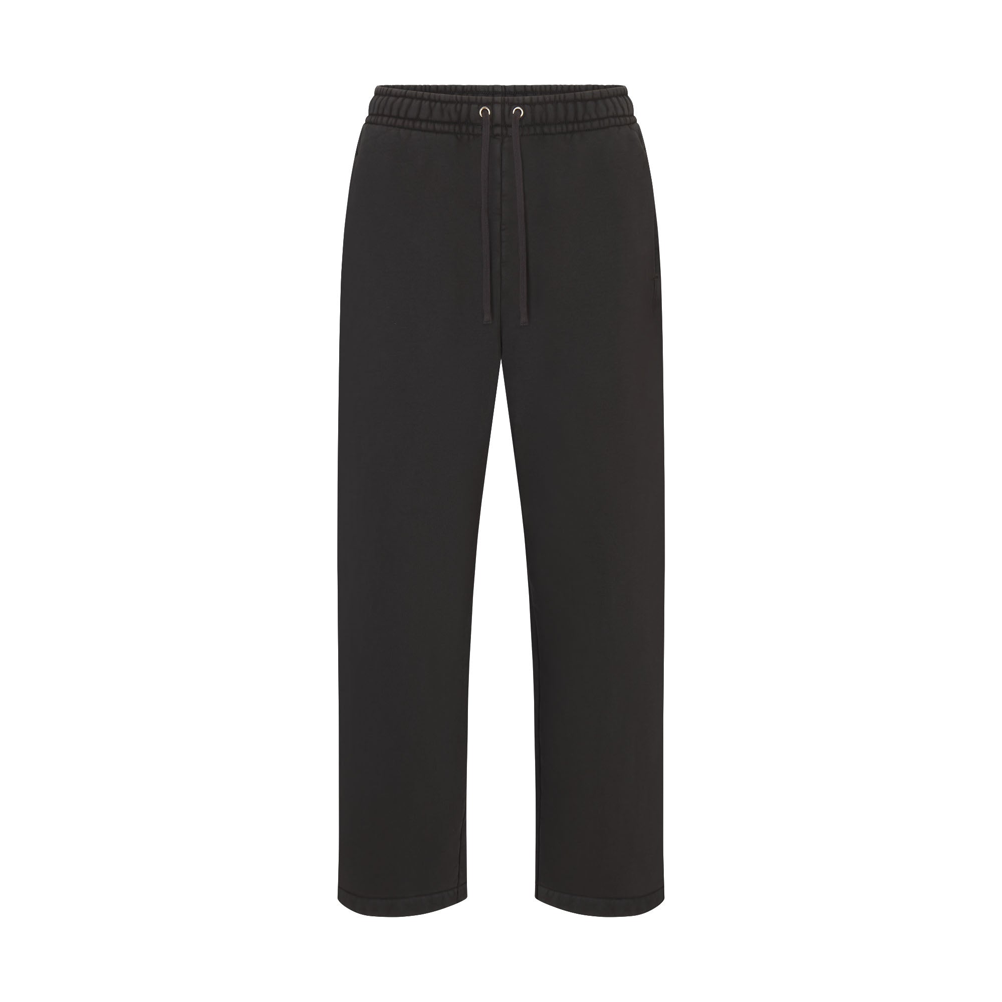 SKIMS HEAVYWEIGHT FLEECE MENS STRAIGHT LEG PANT | WASHED ONYX
