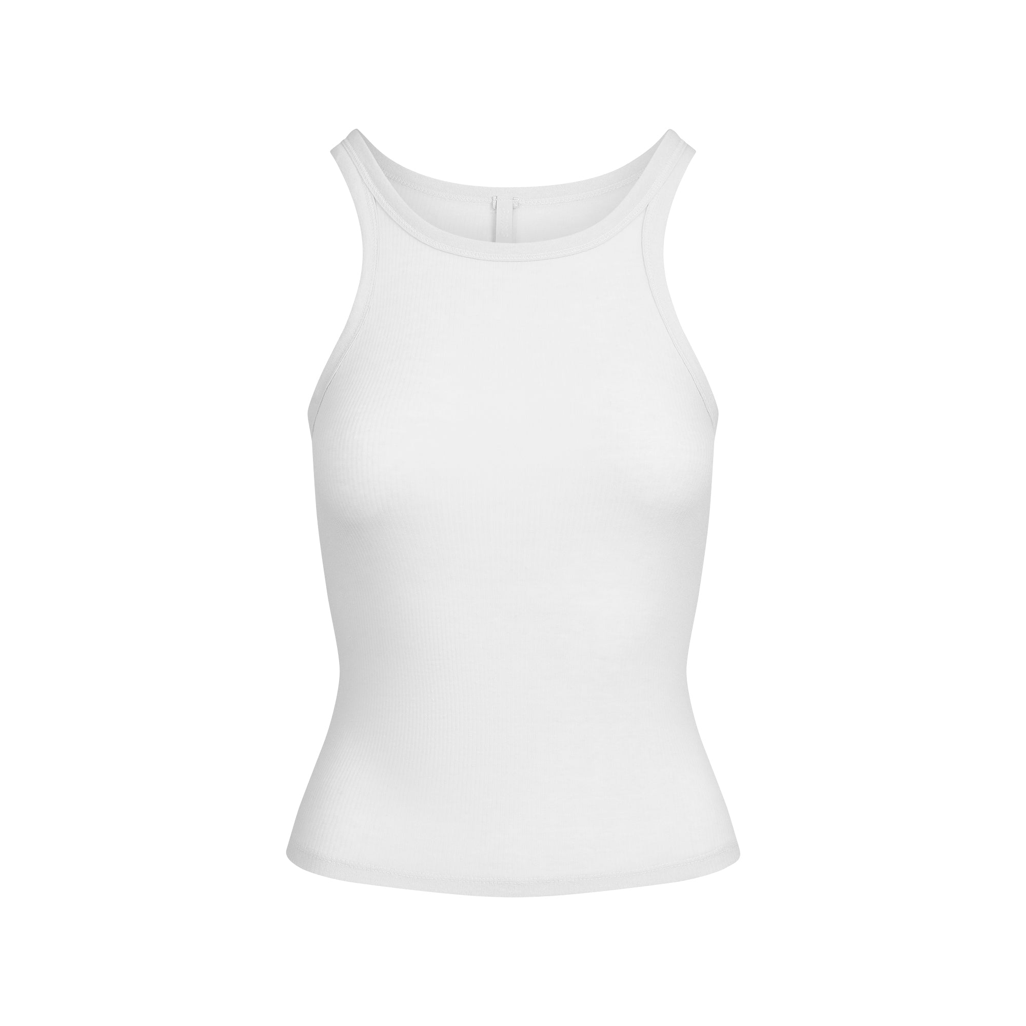 SKIMS SHEER RIB TANK | SNOW