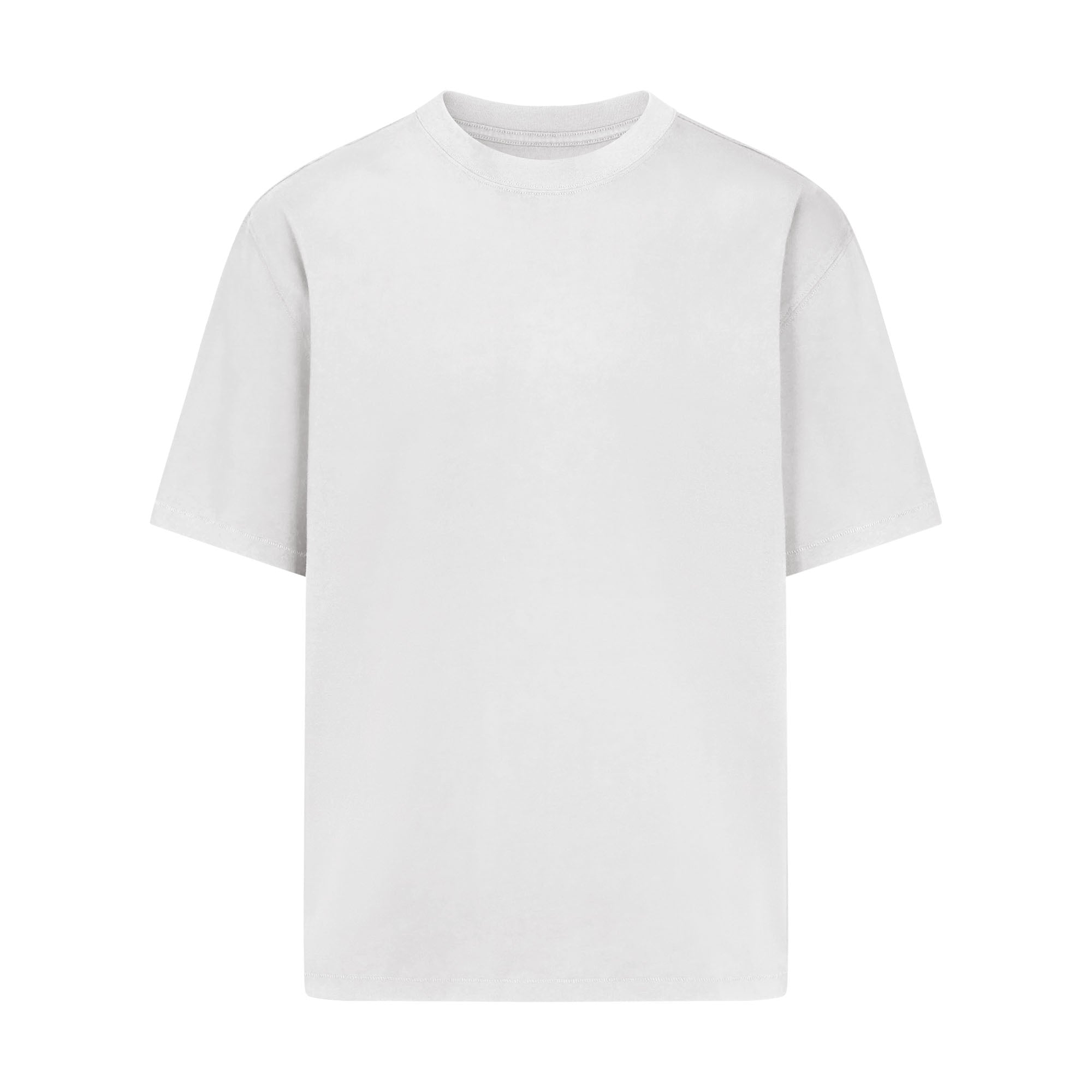 SKIMS HEAVYWEIGHT COTTON MENS RELAXED T-SHIRT | CHALK