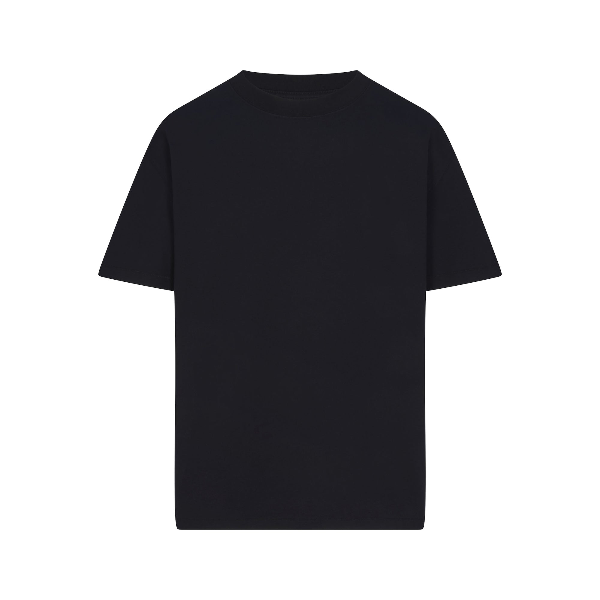 SKIMS HEAVYWEIGHT COTTON MENS RELAXED T-SHIRT | OBSIDIAN